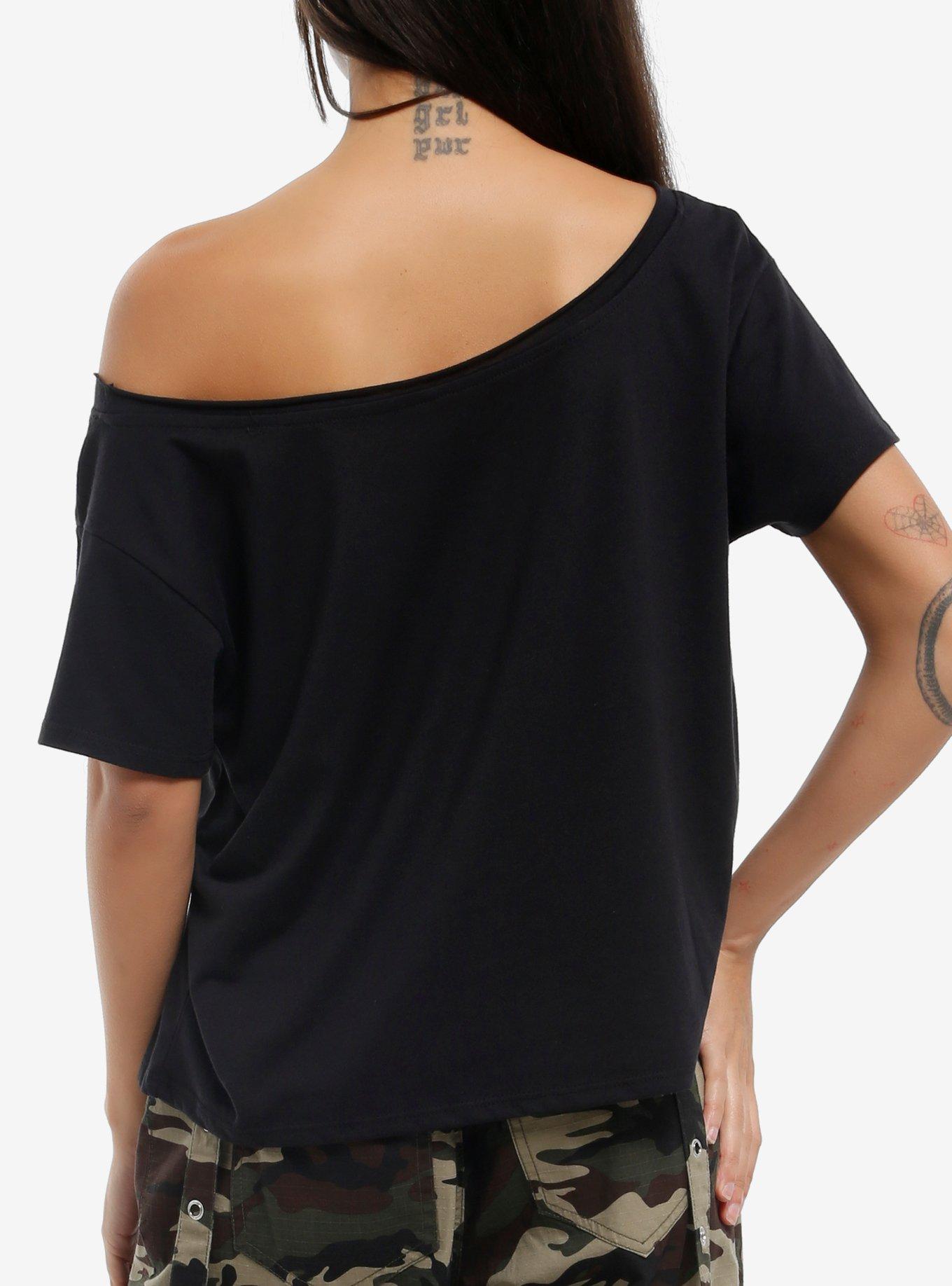 A Court Of Thorns And Roses Velaris Girls Off-Shoulder T-Shirt, MULTI, alternate