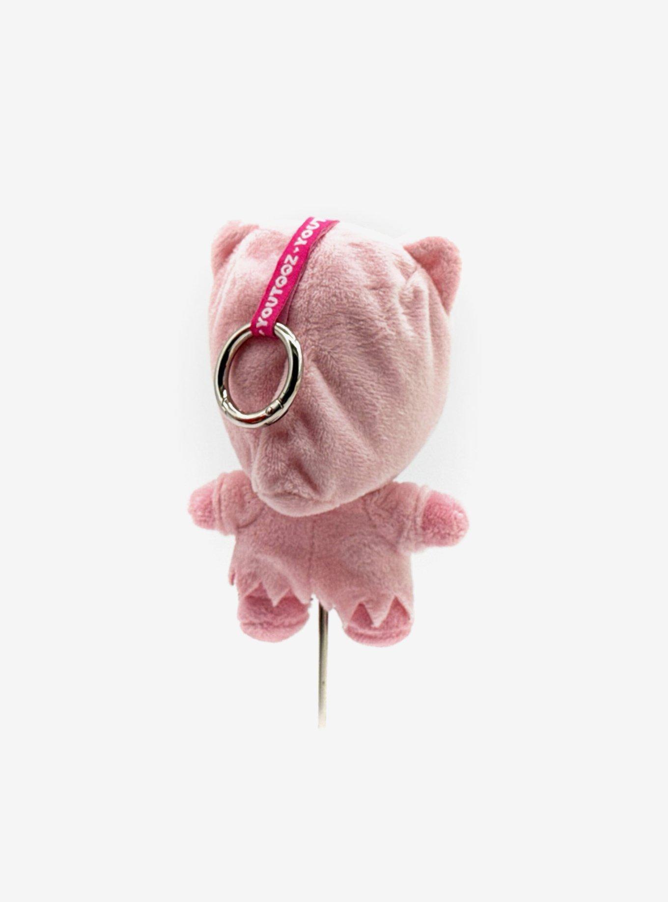 Youtooz Pink Ghost Face Plush Bag Charm, , hi-res