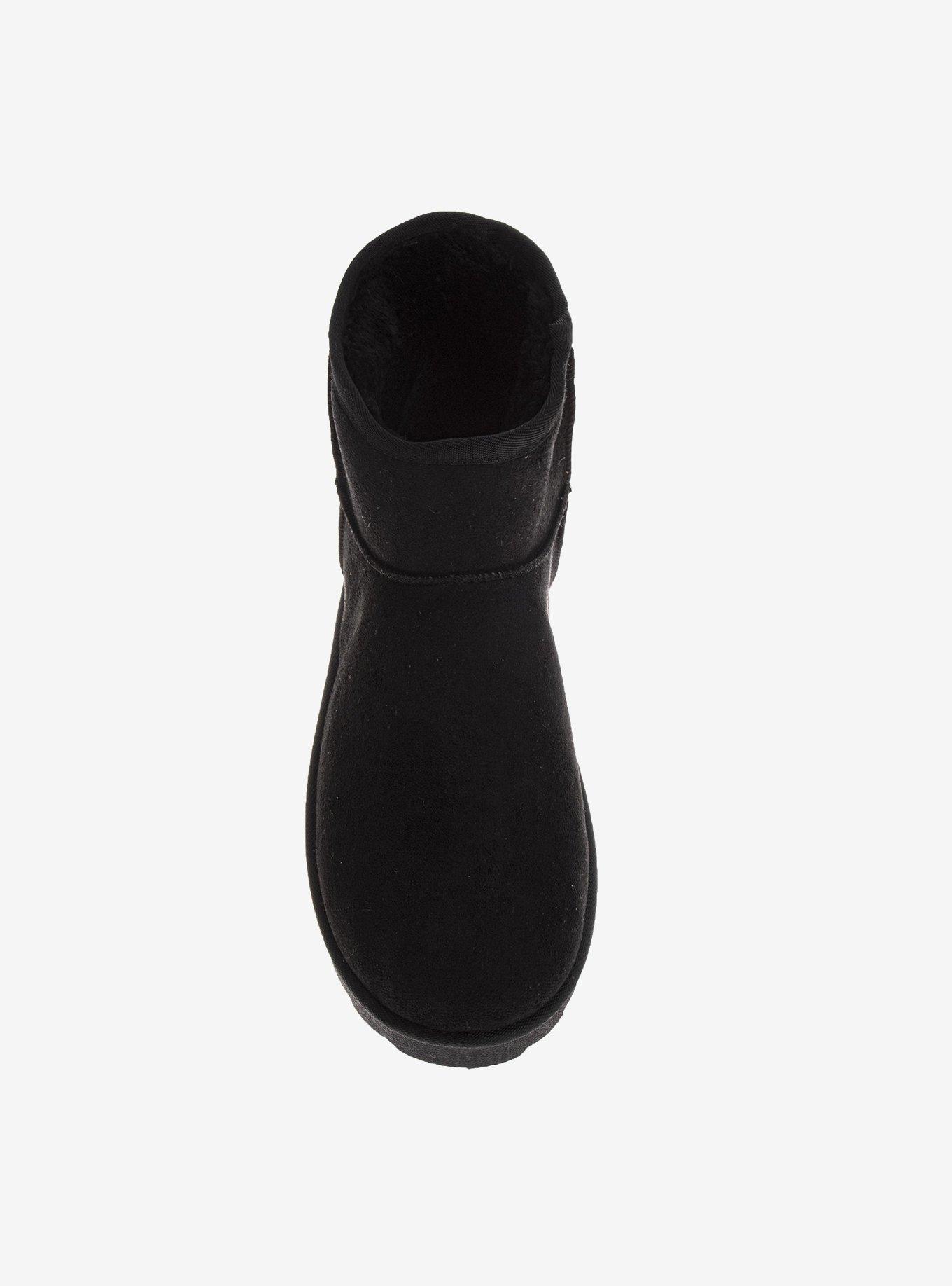 Avalanche Unisex Cozy Winter Boots Black, BLACK, alternate