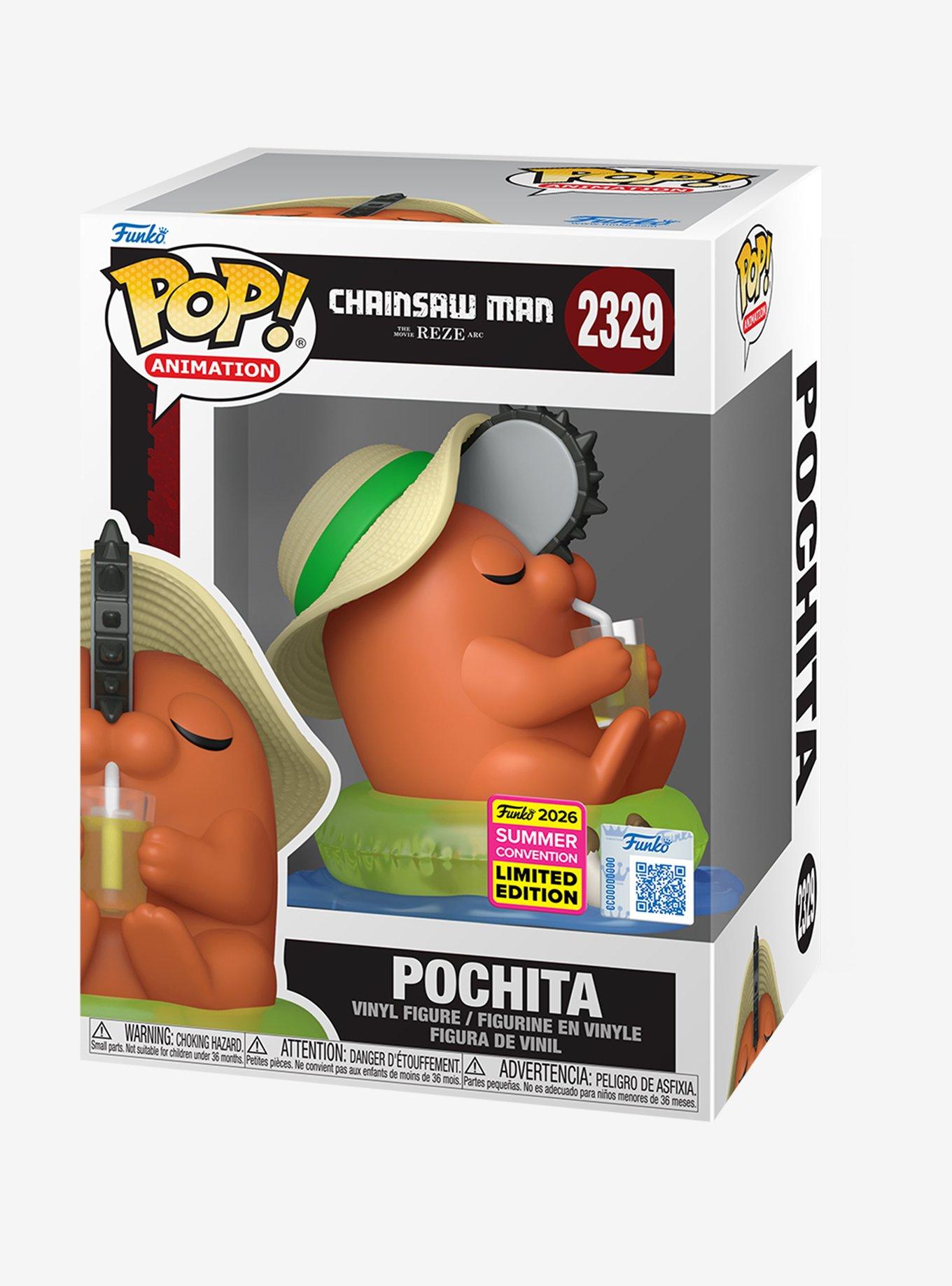 Funko Chainsaw Man The Movie: Reze Arc Pop! Animation Pochita Vinyl Figure 2026 Summer Convention Exclusive, , hi-res