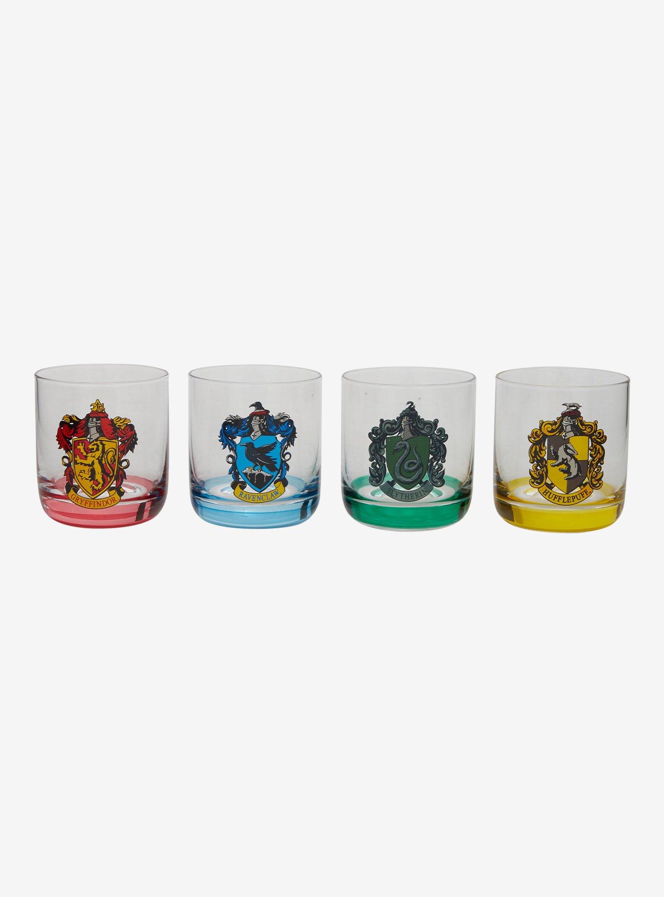 Joy Jolt Harry Potter Hogwarts Houses Short Drinking Glass Set, , hi-res