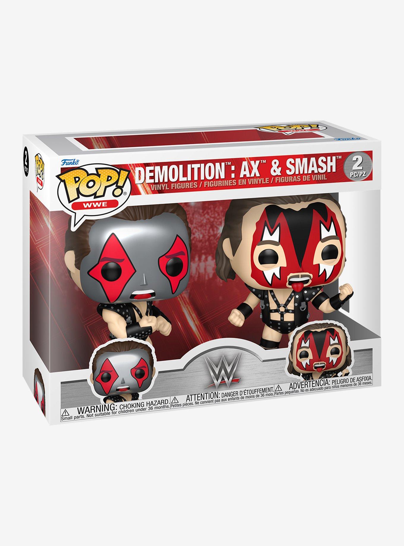Funko Demolition Pop! WWE Ax & Smash Vinyl Figure Set, , hi-res