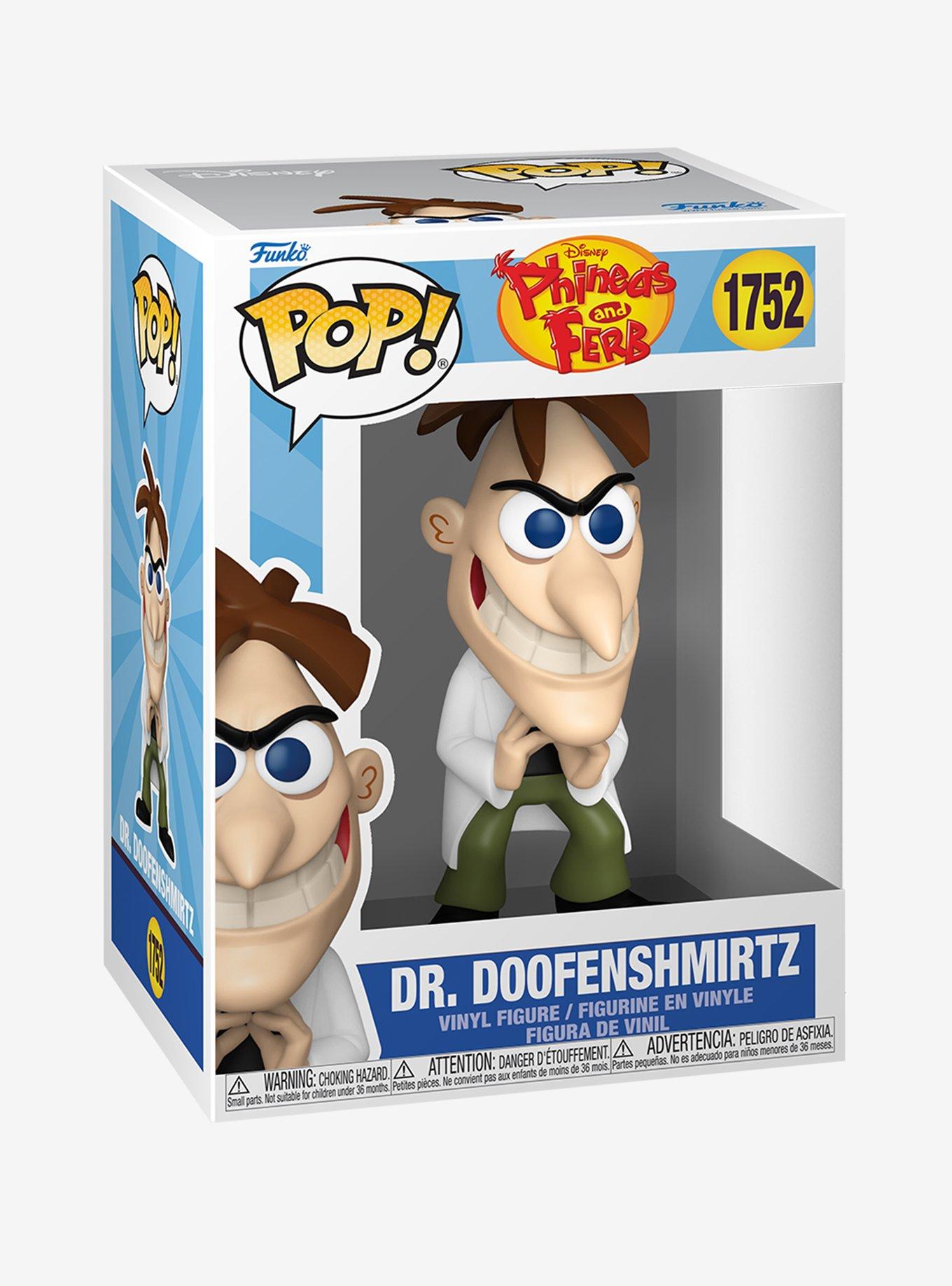 Funko Disney Phineas And Ferb Pop! Dr. Doofenshmirtz Vinyl Figure, , hi-res