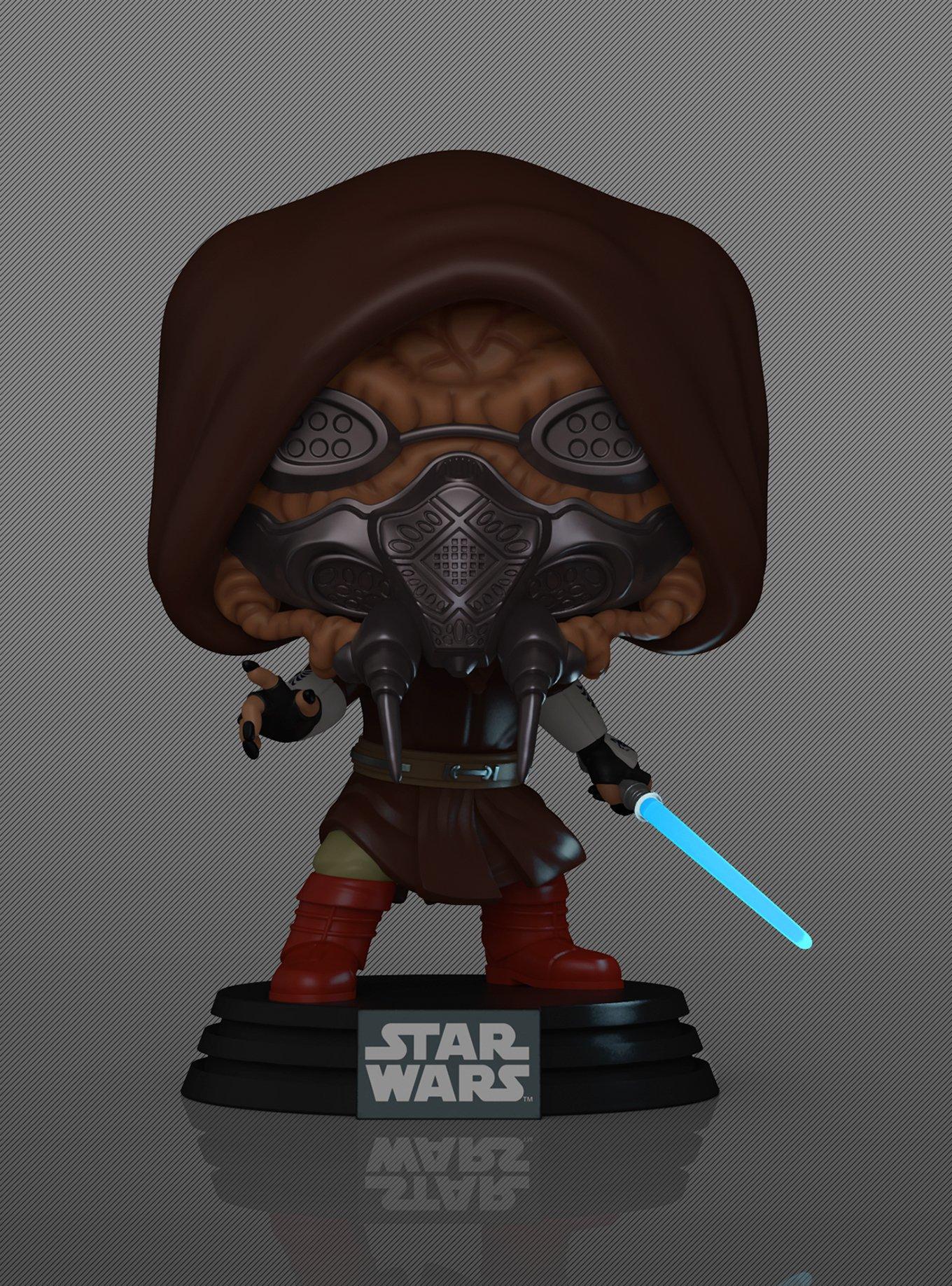 Funko Star Wars Pop! Plo Koon Glow-In-The-Dark Vinyl Bobblehead, , hi-res