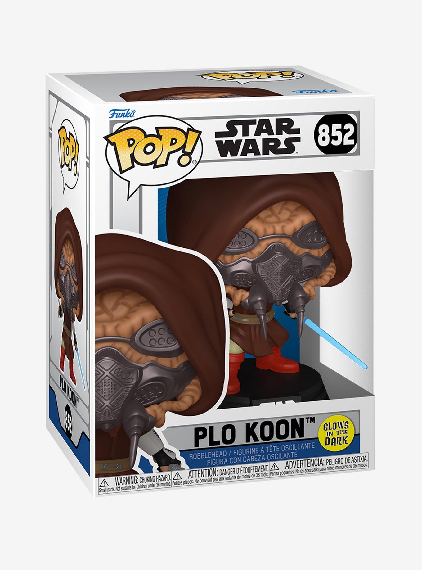 Funko Star Wars Pop! Plo Koon Glow-In-The-Dark Vinyl Bobblehead, , alternate