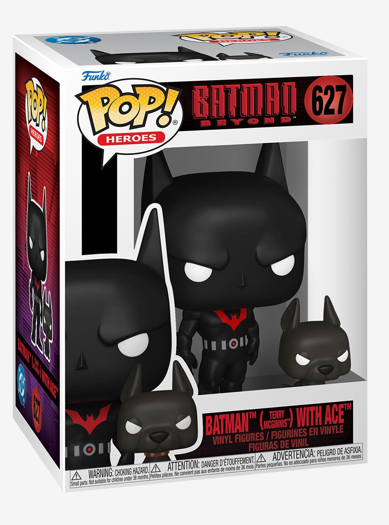 Funko DC Comics Batman Beyond Pop! Heroes Batman (Terry McGinnis) With Ace Vinyl Figure Set, , hi-res