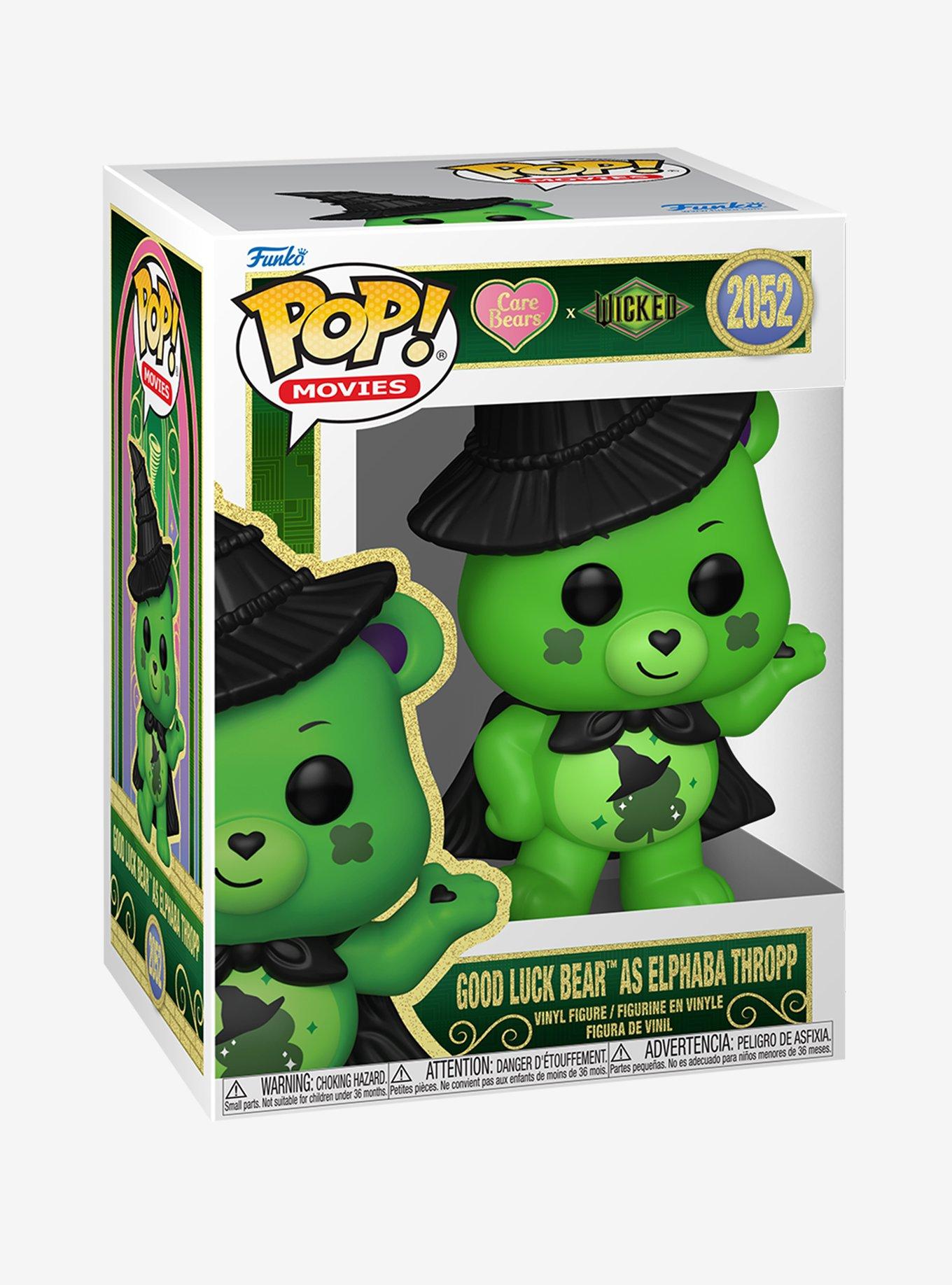 Funko Care Bears X Wicked Pop! Movies Good Luck Bear As Elphaba Thropp Vinyl Figure, , hi-res