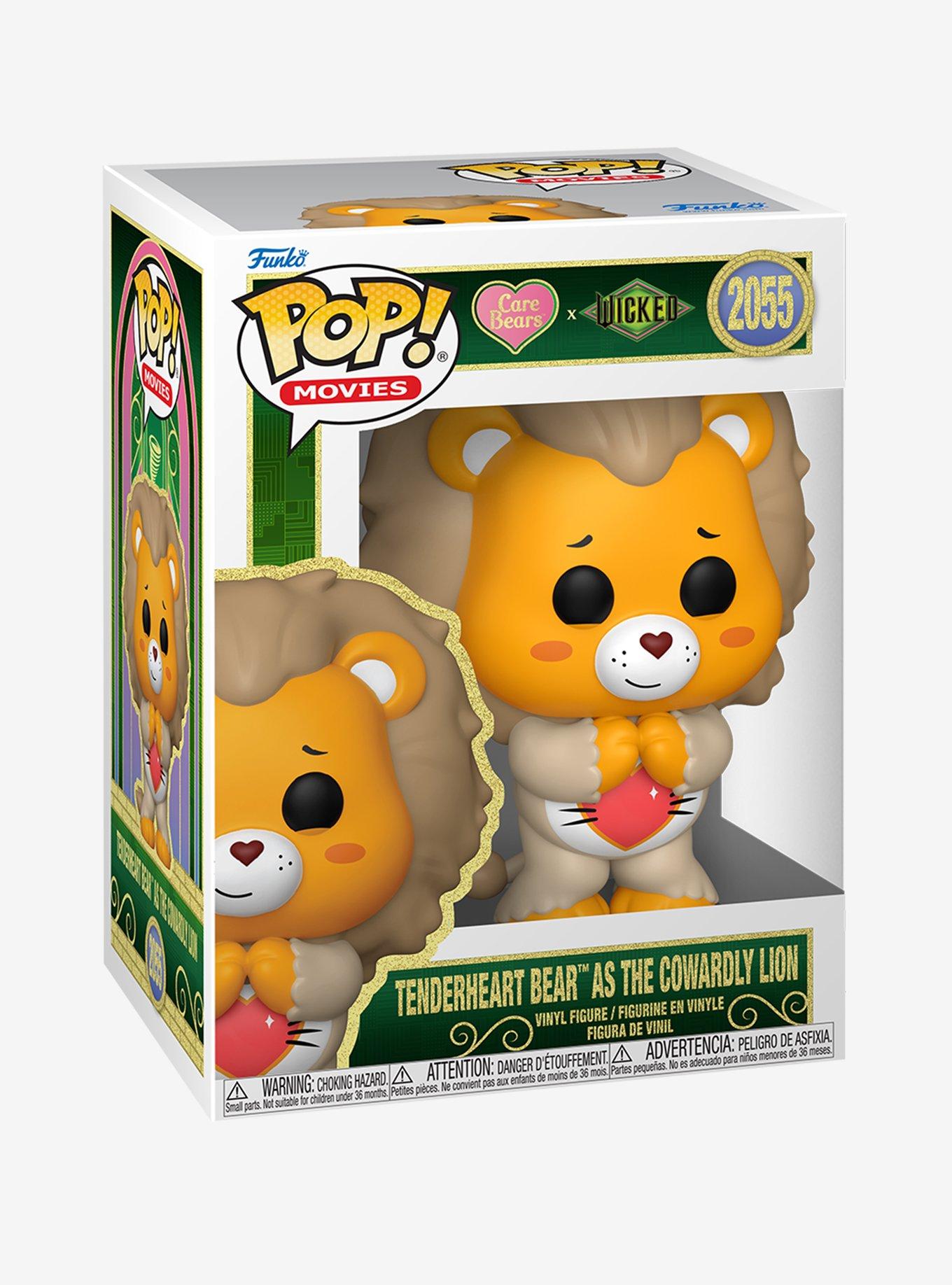 Funko Care Bears X Wicked Pop! Movies Tenderheart Bear As The Cowardly Lion Vinyl Figure, , hi-res