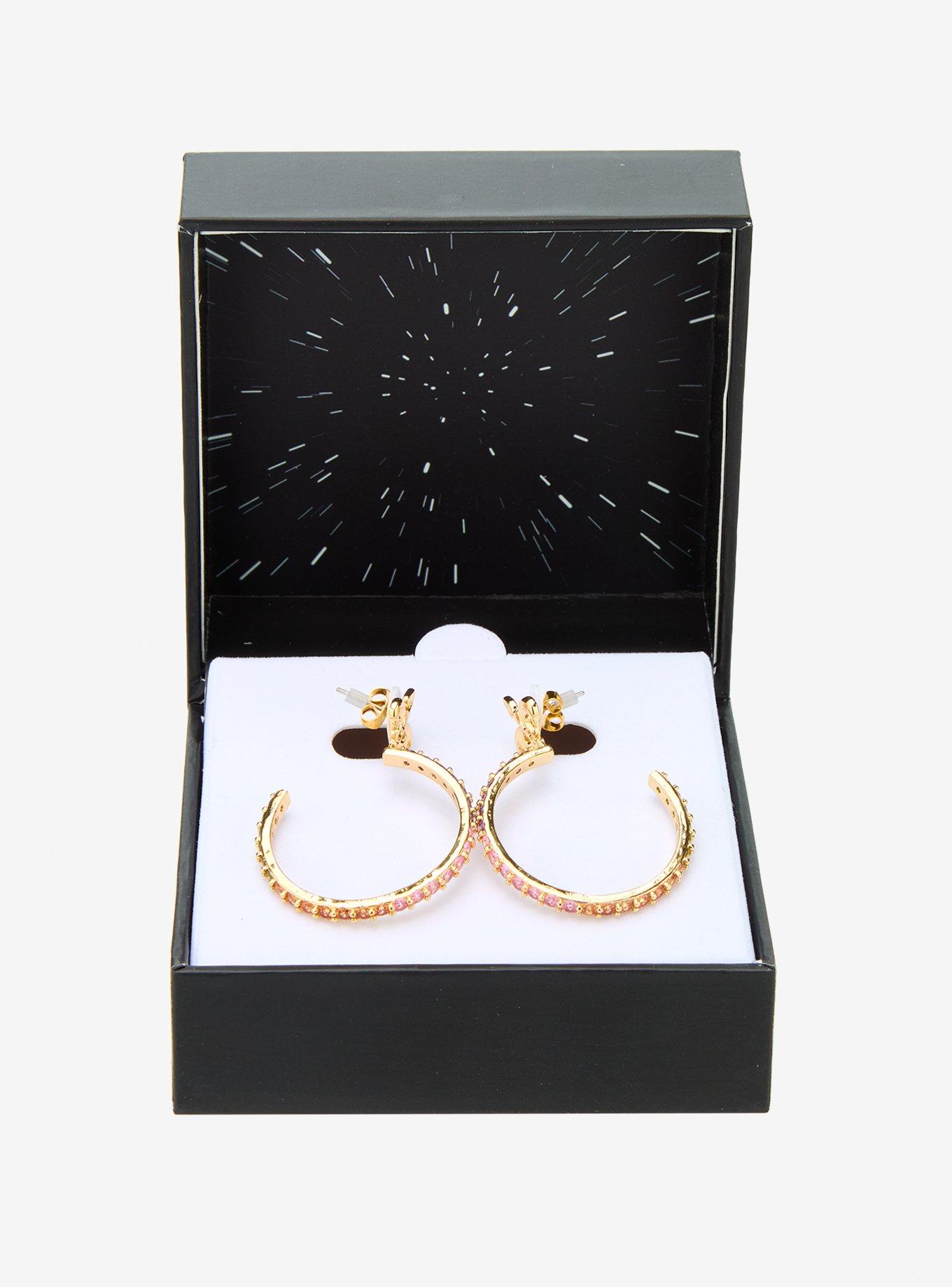 Her Universe Star Wars Naboo Gem Hoop Earrings Her Universe Exclusive, , alternate - view 4