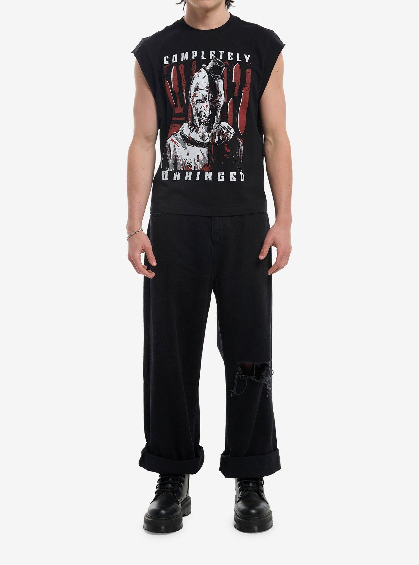 Terrifier Art Unhinged Muscle Tank Top, , hi-res