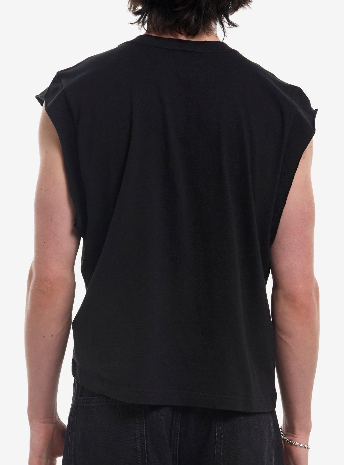 Terrifier Art Unhinged Muscle Tank Top, BLACK, alternate