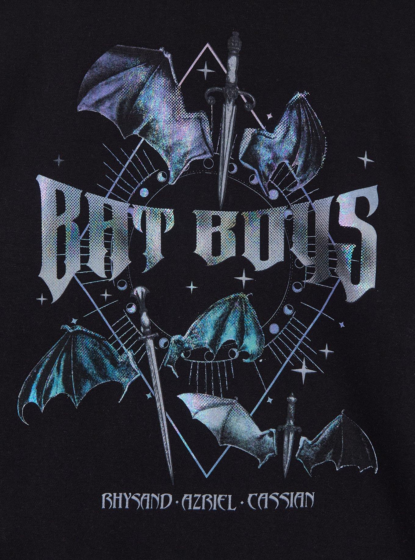 A Court of Thorns and Roses Bat Boys Crewneck &mdash; BoxLunch Exclusive, , hi-res