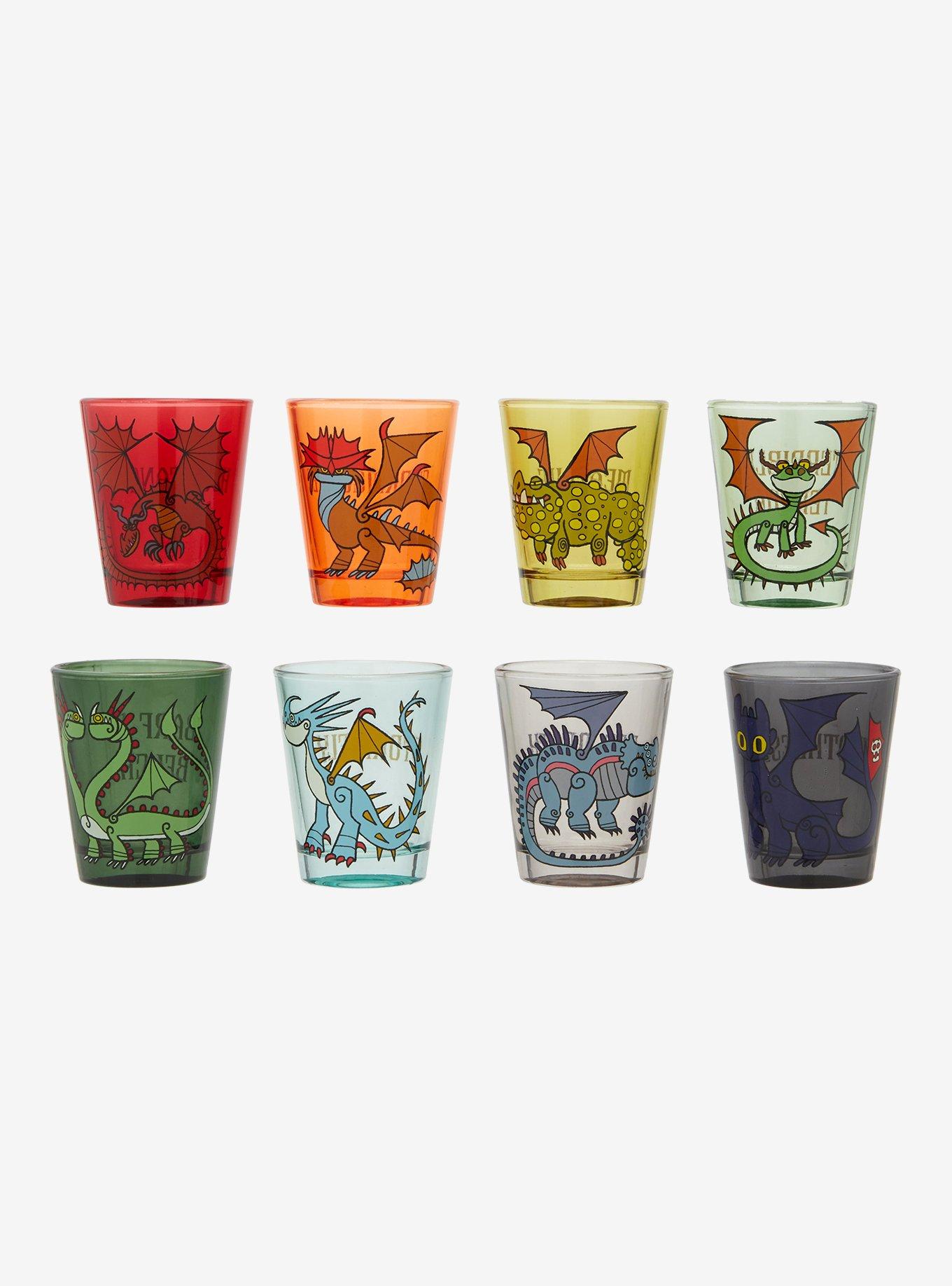DreamWorks How to Train Your Dragon Dragons Blind Box Mini Glass - BoxLunch Exclusive, , hi-res