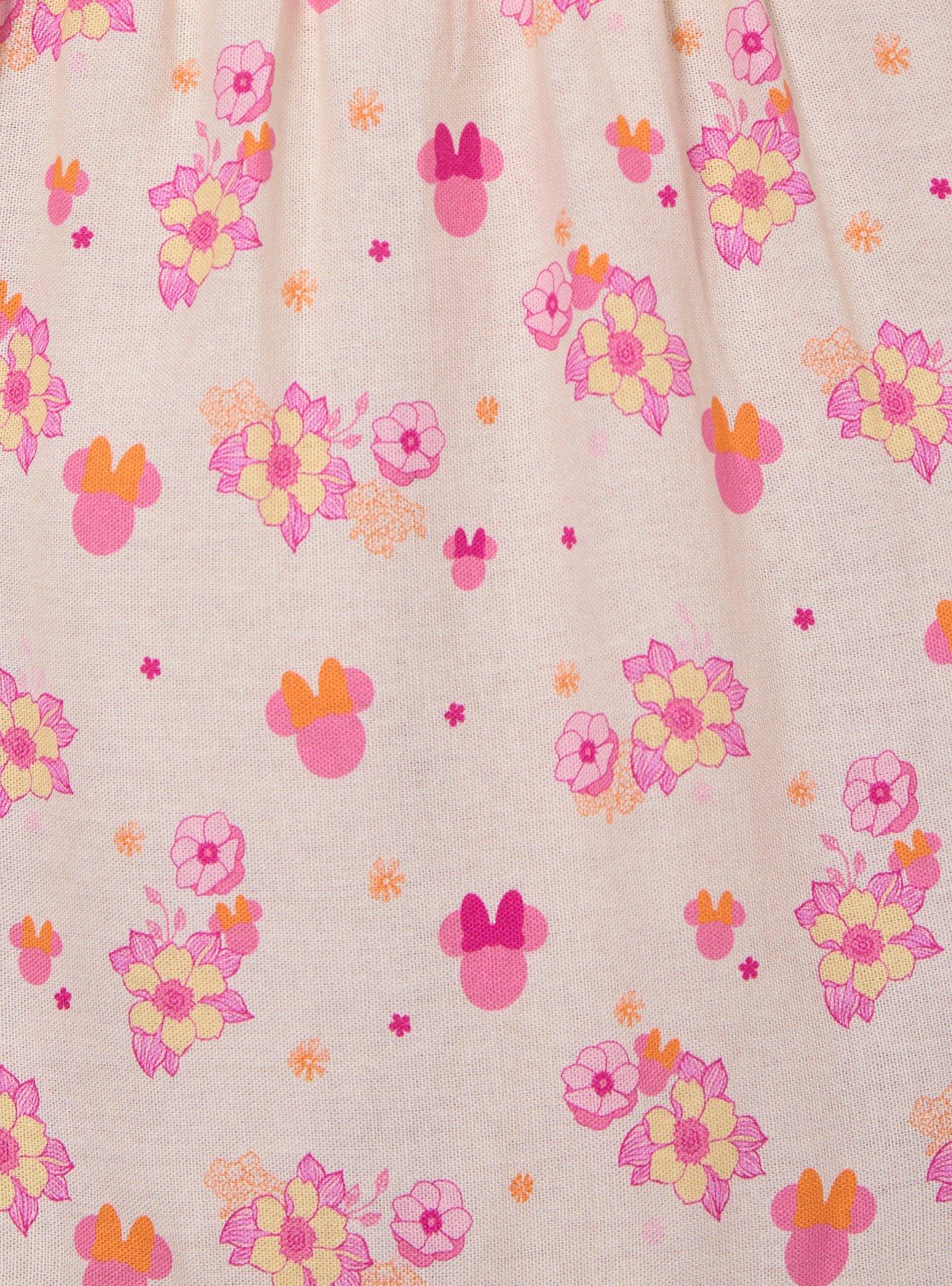 Disney Minnie Mouse Floral Tiered Plus Size Skirt &mdash; BoxLunch Exclusive, BIRCH, alternate