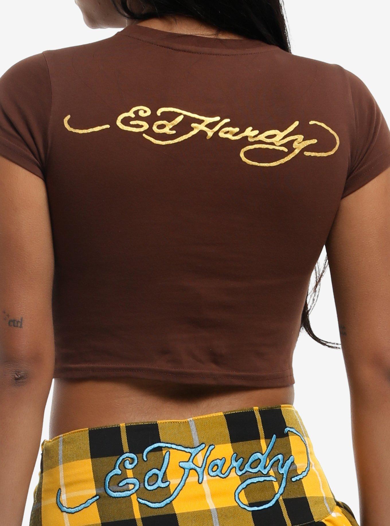 Ed Hardy Koi Fish Rhinestone Girls Baby T-Shirt, , hi-res