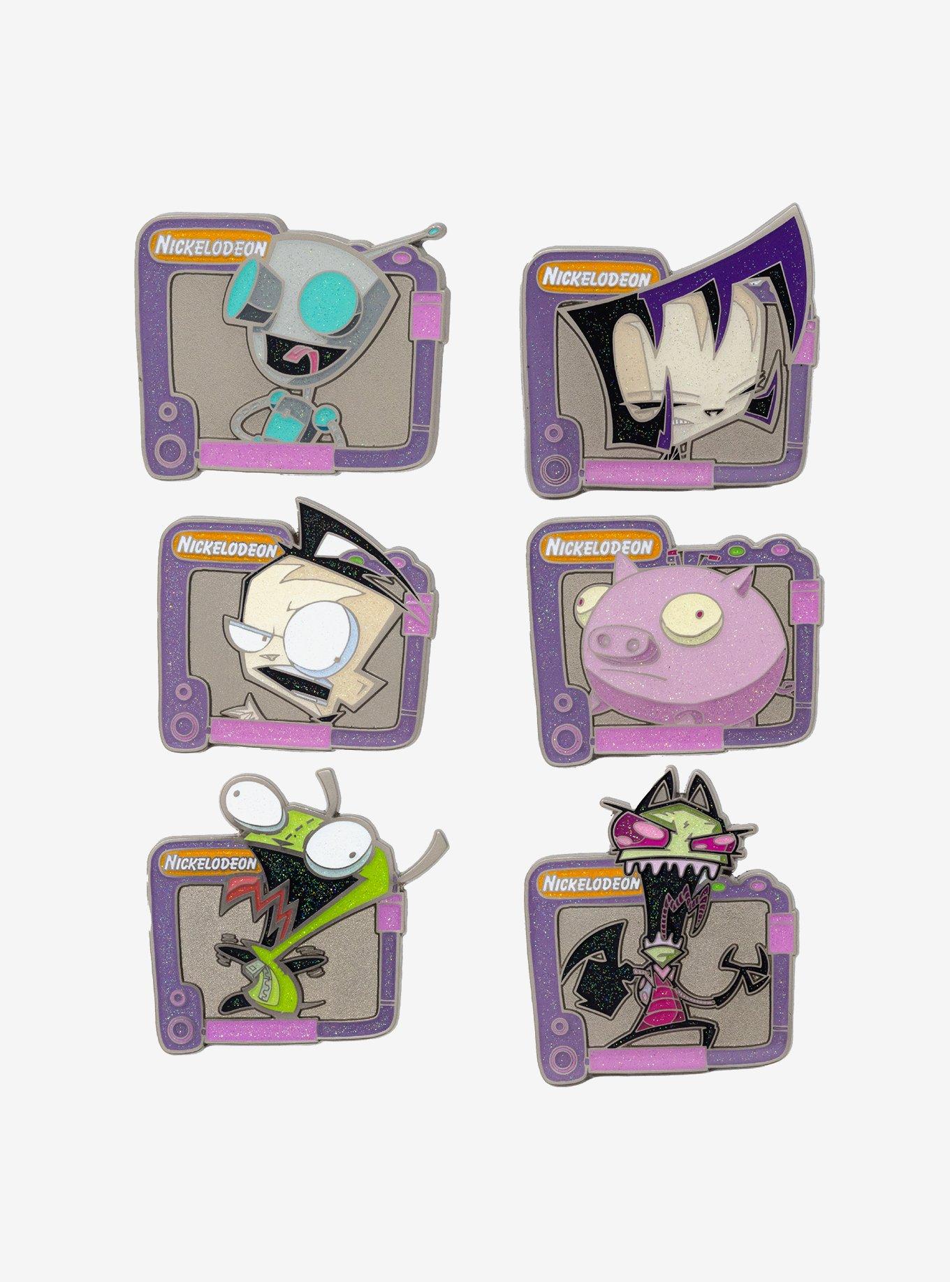 Invader Zim Mystery Enamel Pin Blind Box Series 2 Pack, , hi-res