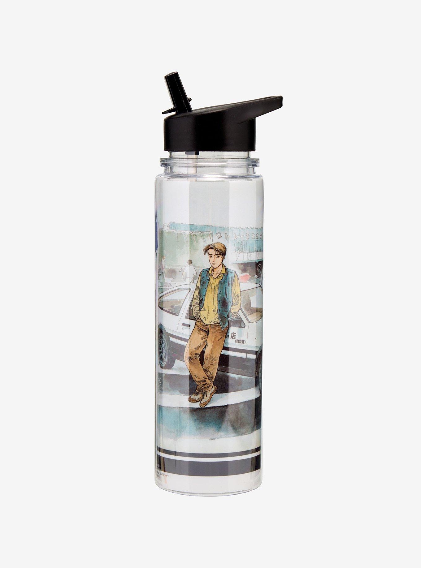 Initial D Cars Water Bottle, , hi-res