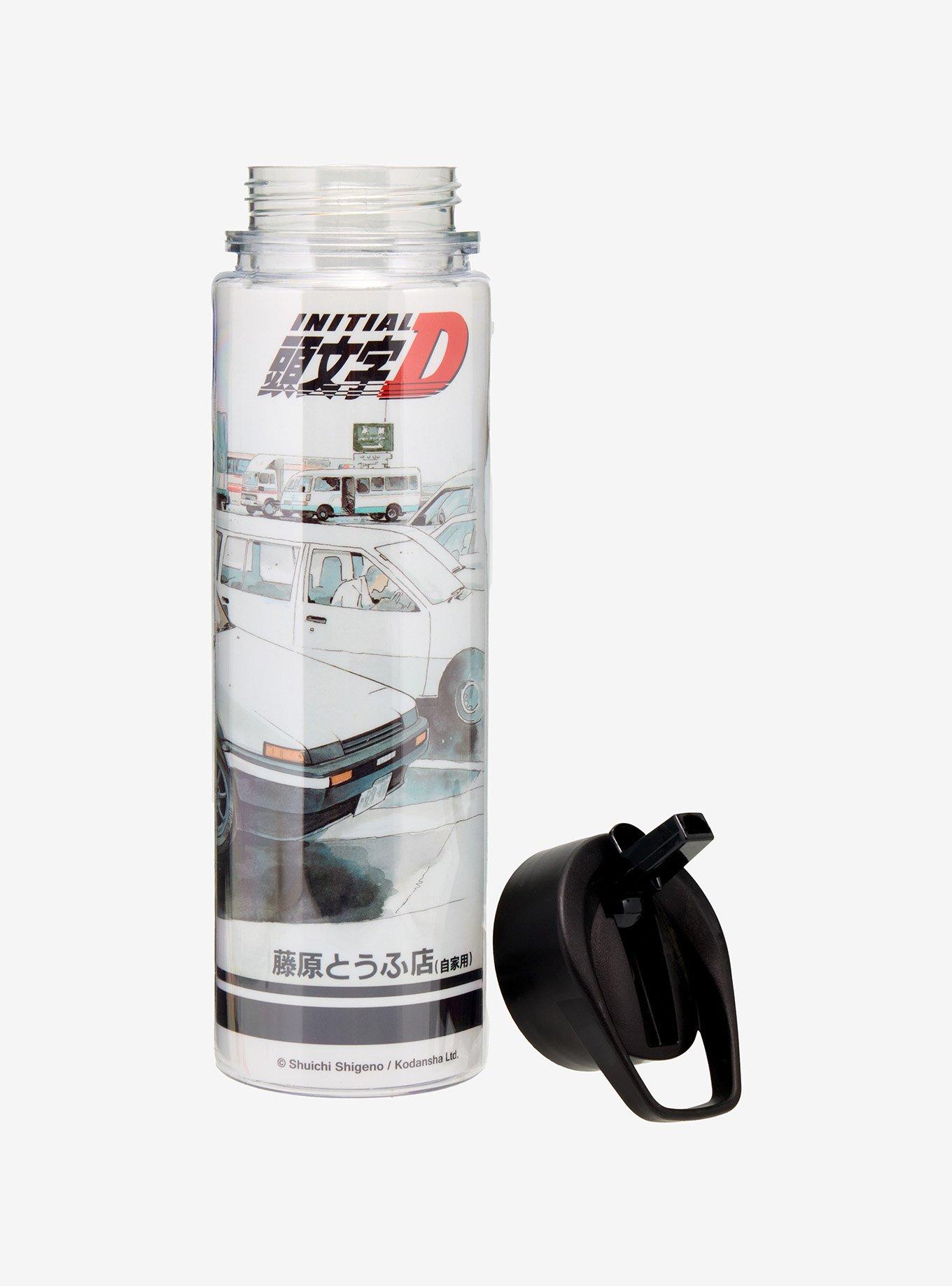 Initial D Cars Water Bottle, , alternate