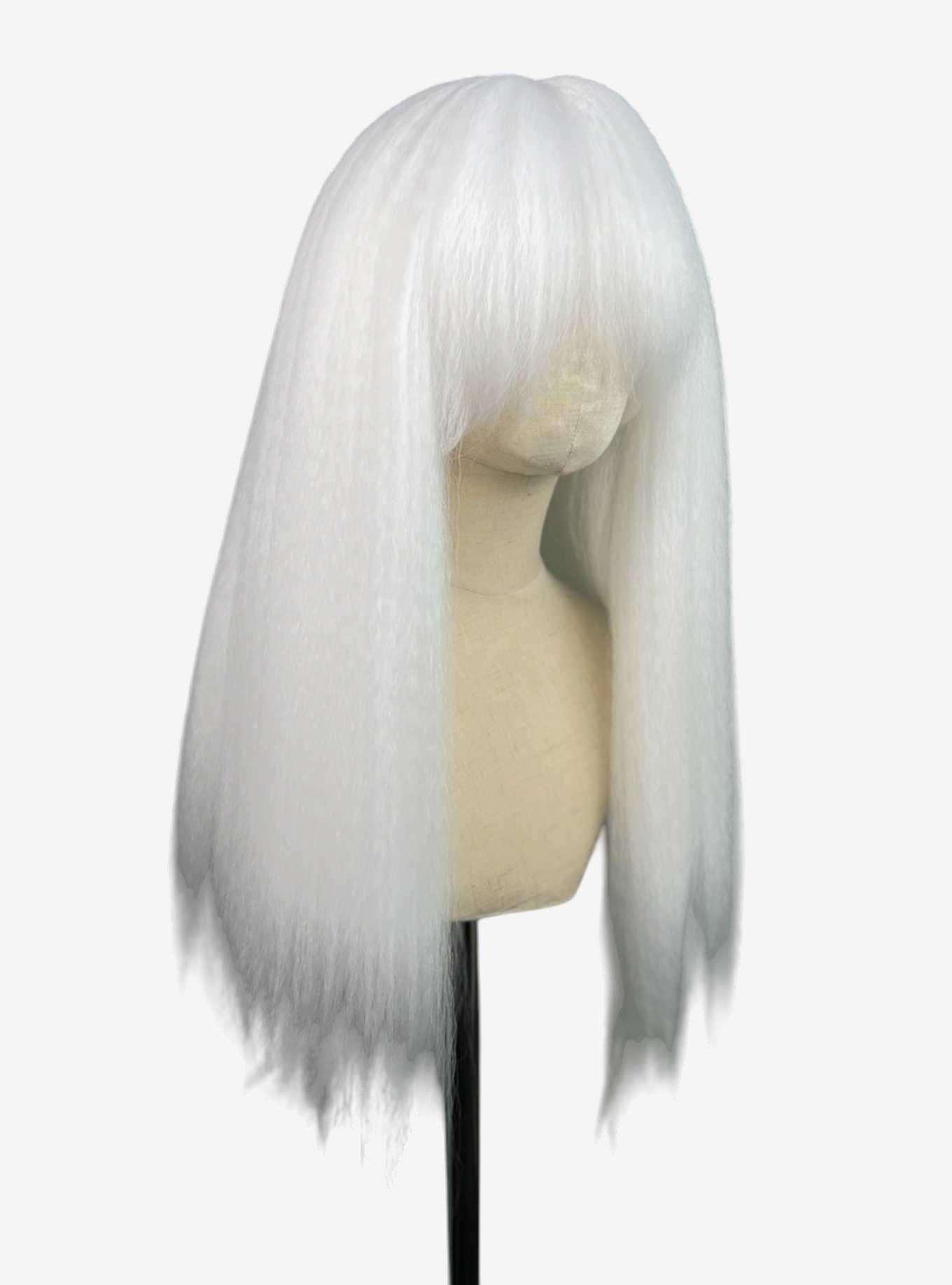 Crimped Nyx Classic White Wig, , hi-res