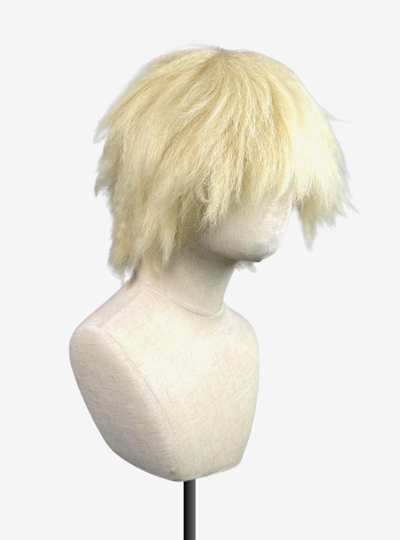 Crimped Apollo Natural Blonde Wig, , hi-res