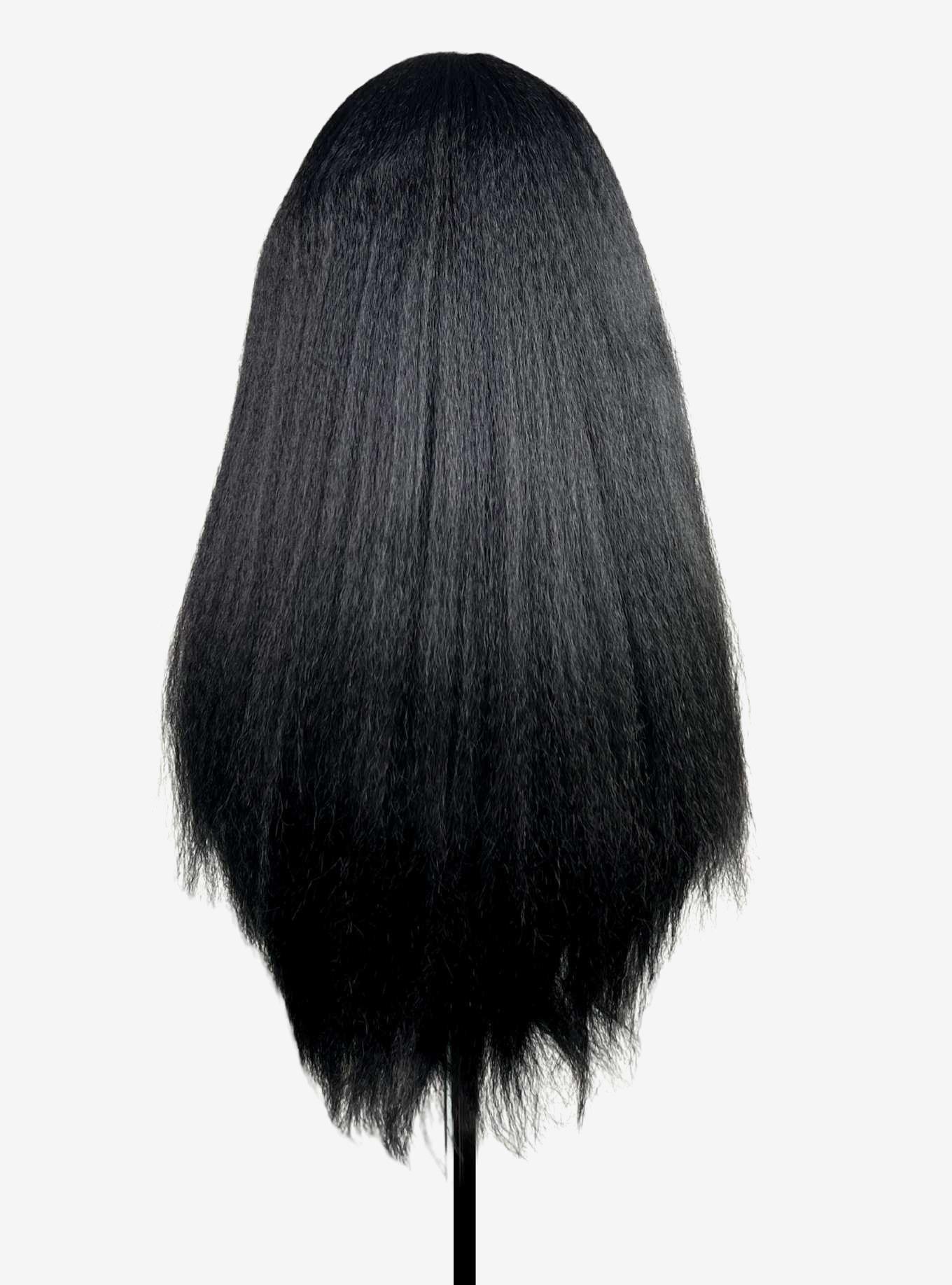 Crimped Nyx Black Wig, , alternate