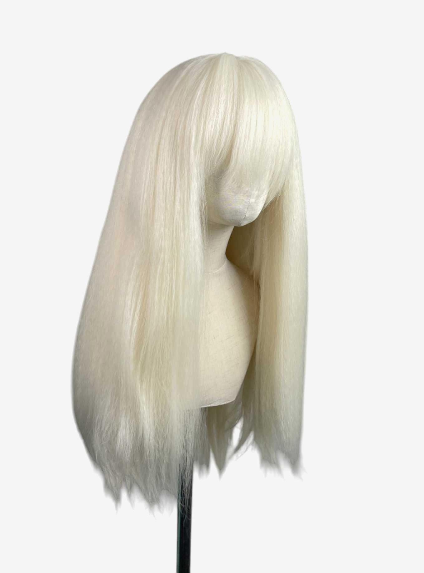 Crimped Nyx Platinum Blonde Wig, , hi-res
