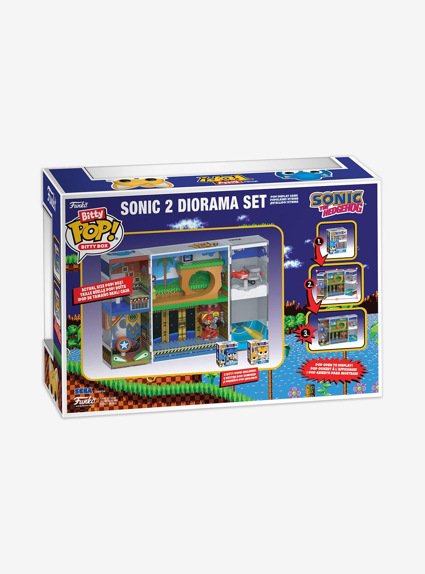 Funko Sonic The Hedgehog Bitty Pop! Bitty Box Sonic 2 Diorama Set, , alternate