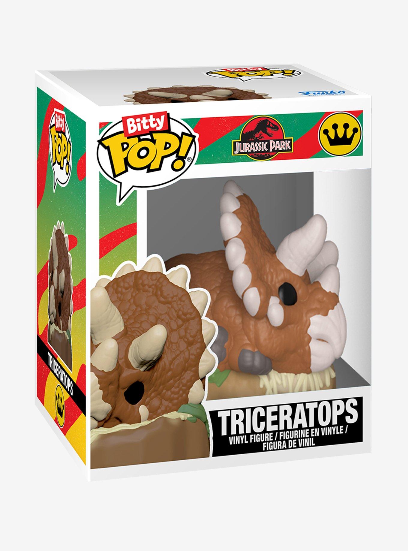 Funko Jurassic Park Bitty Pop! Triceratops Figure Set, , alternate