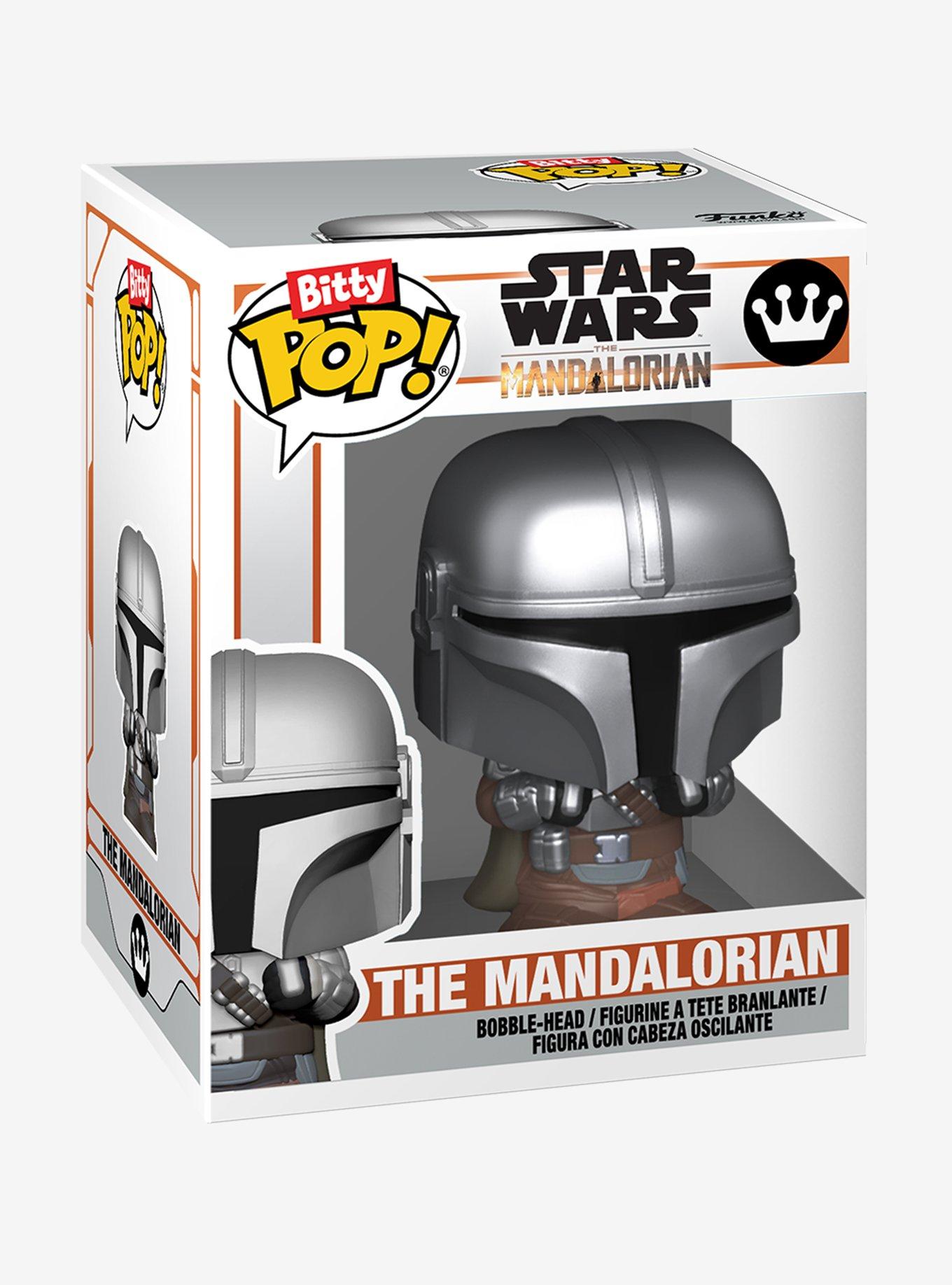 Funko Star Wars Bitty Pop! The Mandalorian In N1 Starfighter (With Grogu) Vinyl Figure Set, , hi-res