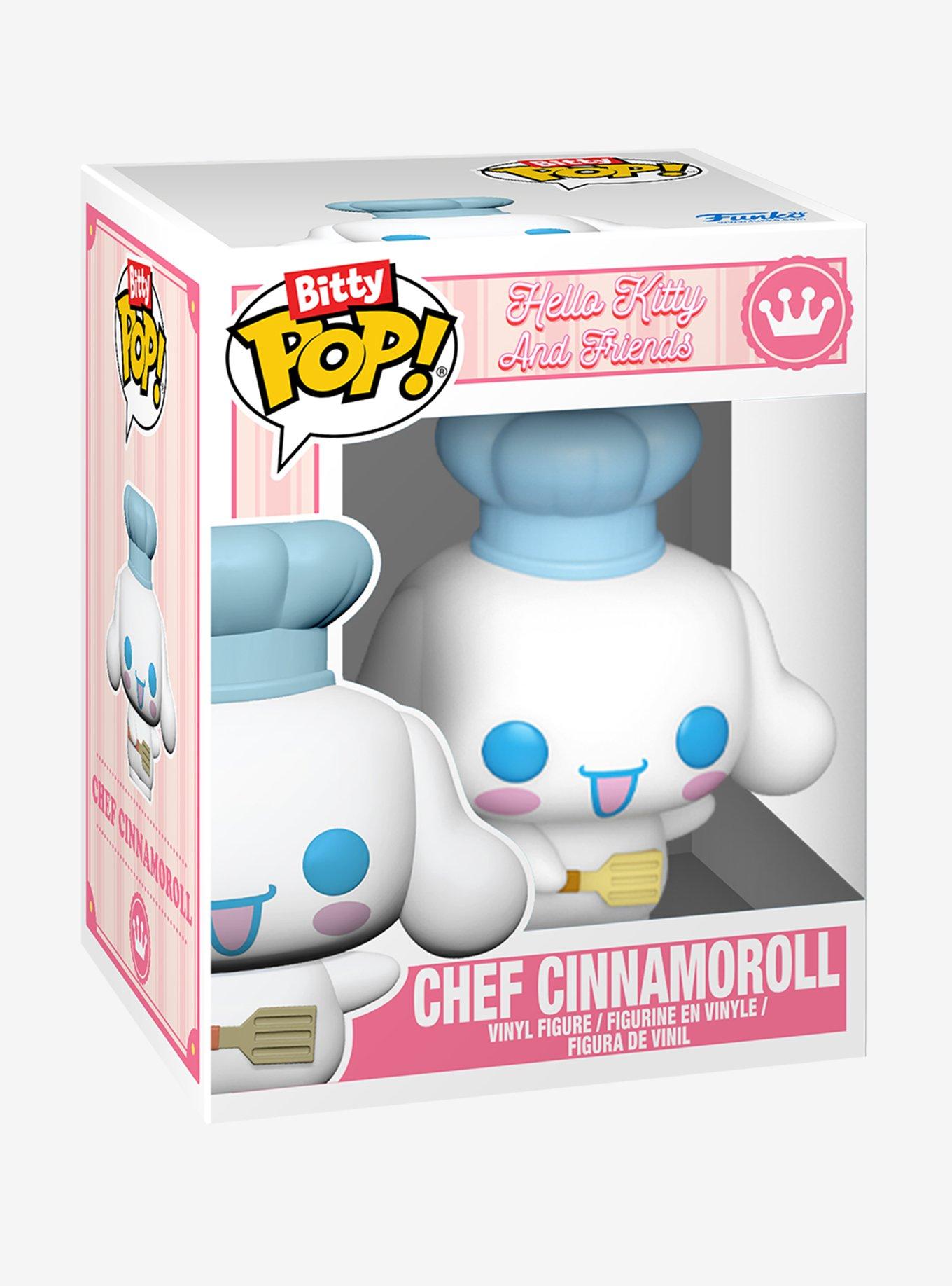 Funko Hello Kitty And Friends Bitty Pop! Towns Chef Cinnamoroll With Caf&eacute; Cinnamoroll Vinyl Figure Set, , hi-res