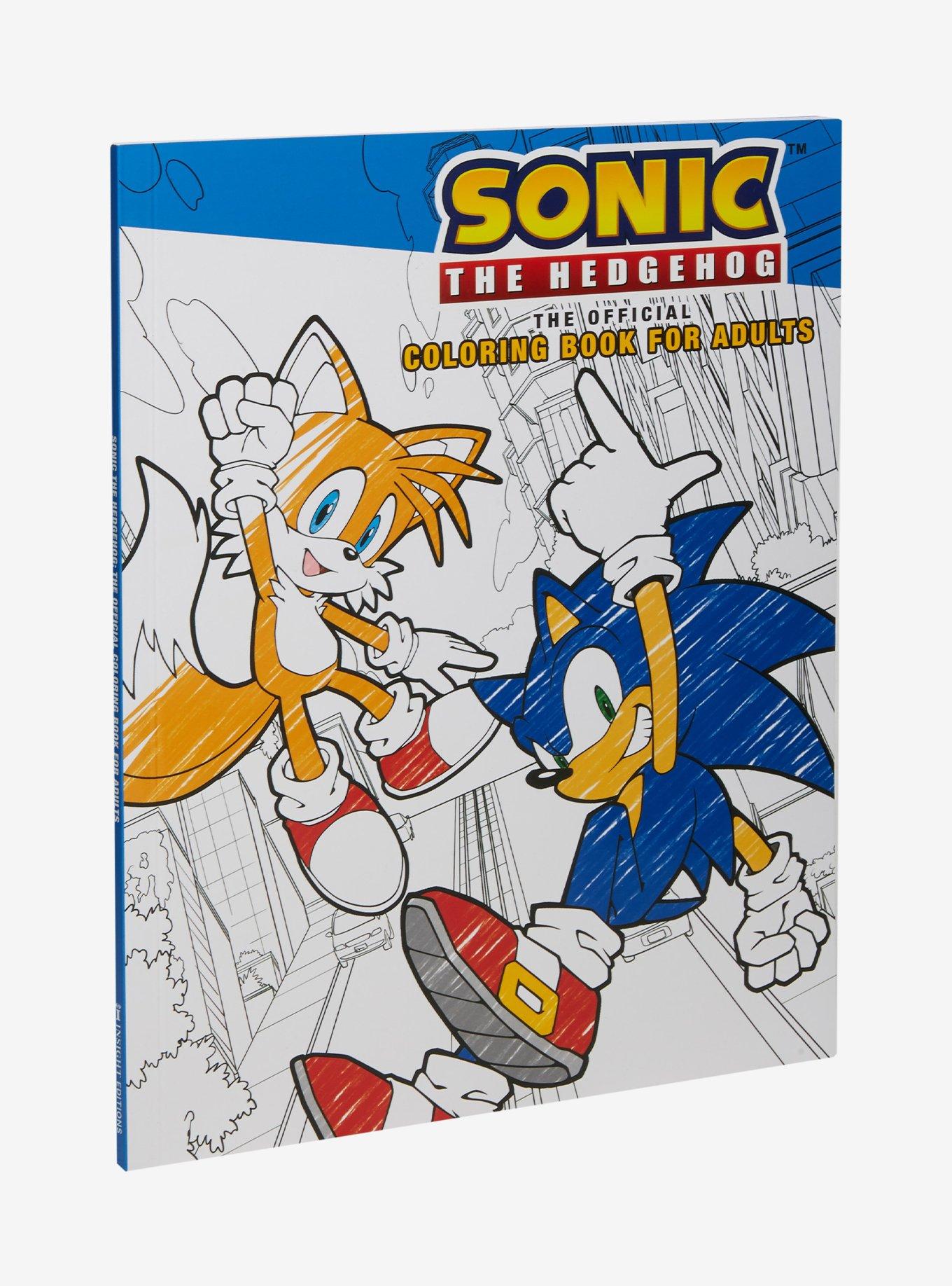 Sonic the Hedgehog: The Official Coloring Book For Adults