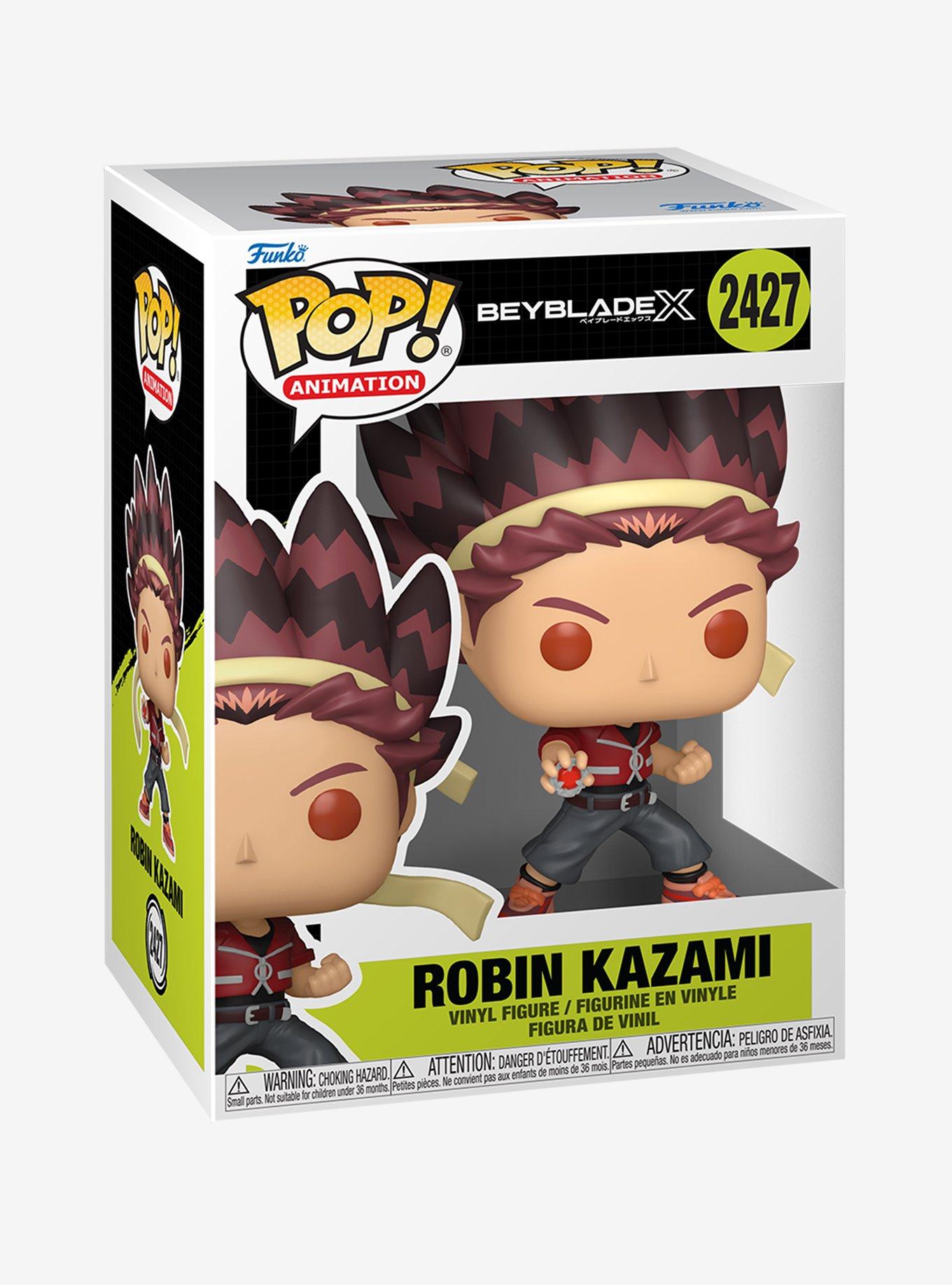 Funko BEYBLADE X Pop! Animation Robin Kazami Vinyl Figure, , hi-res