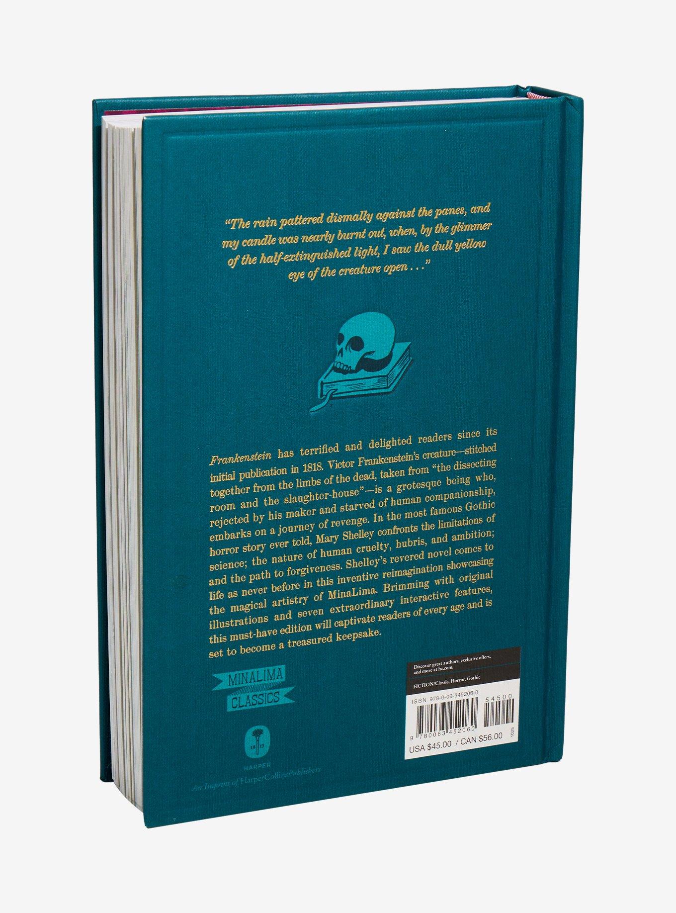 Frankenstein, Or, The Modern Prometheus Minalima Illustrated Edition, , alternate