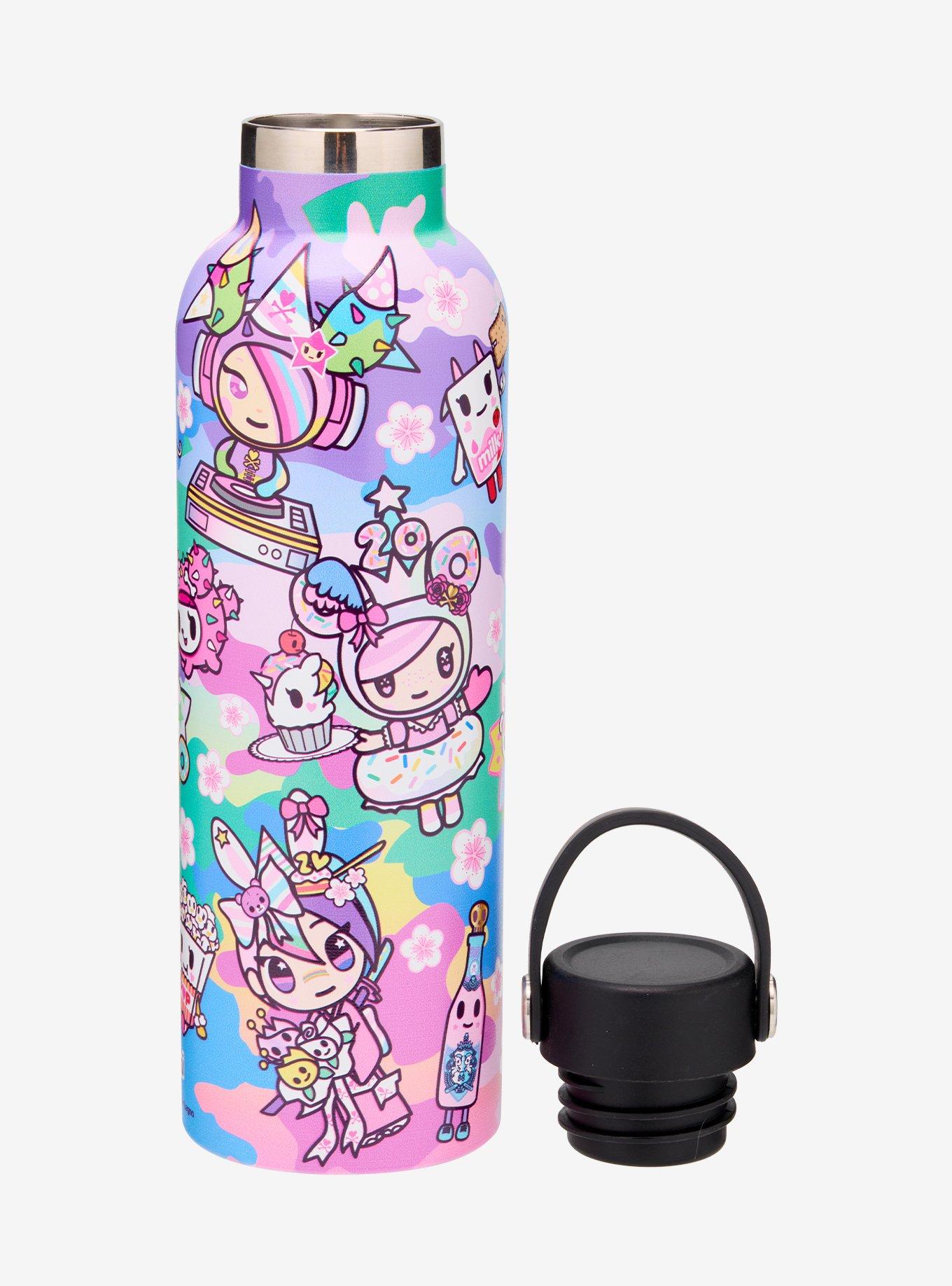 tokidoki Characters Stainless Steel Water Bottle, , alternate