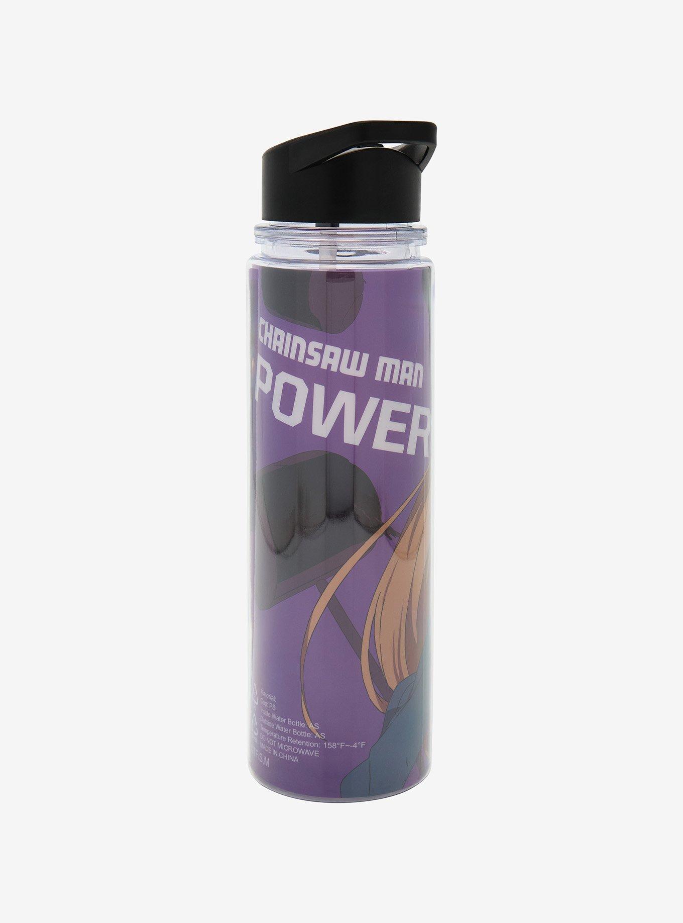 Chainsaw Man Power Water Bottle, , hi-res
