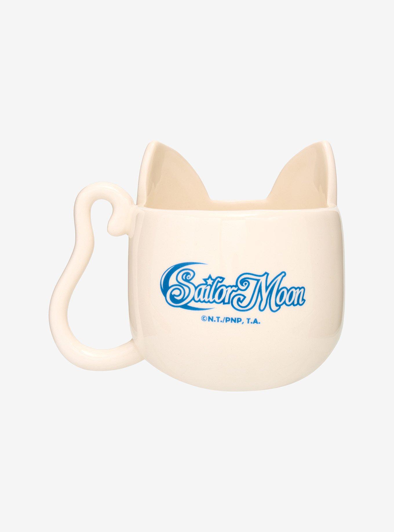 Pretty Guardian Sailor Moon Artemis Figural Mug, , hi-res