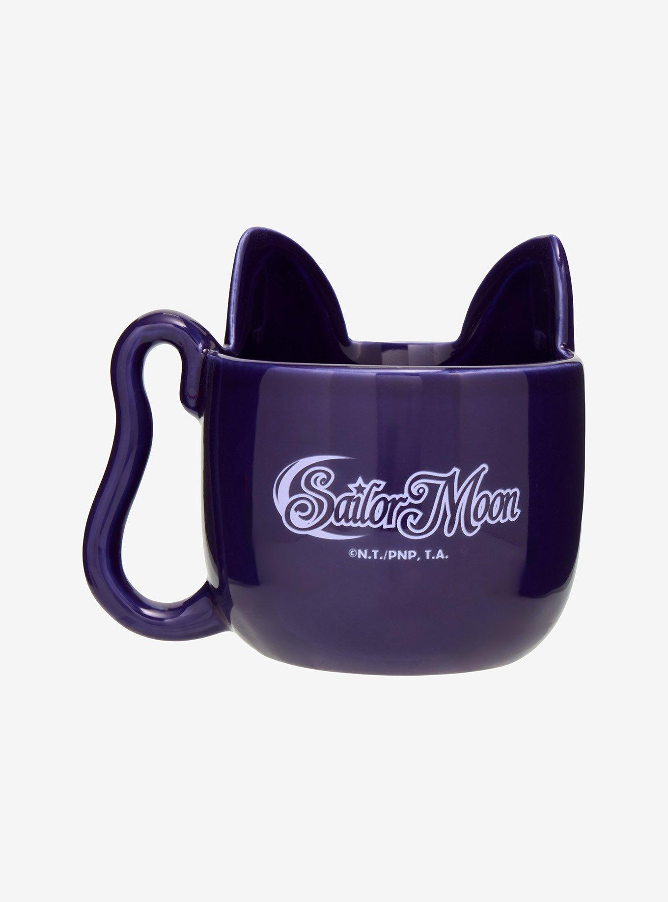 Pretty Guardian Sailor Moon Luna Figural Mug, , hi-res