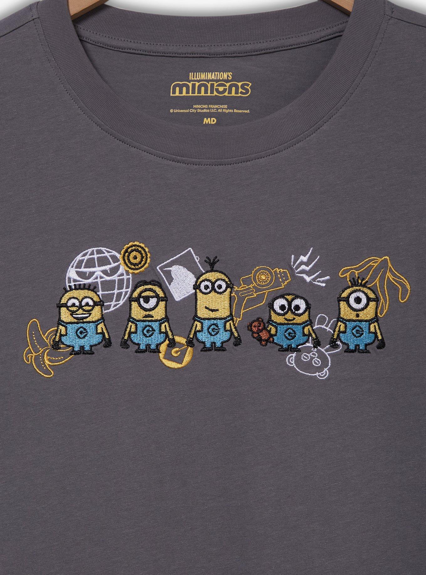 Minions Lineup Women's T-Shirt - BoxLunch Exclusive, , hi-res