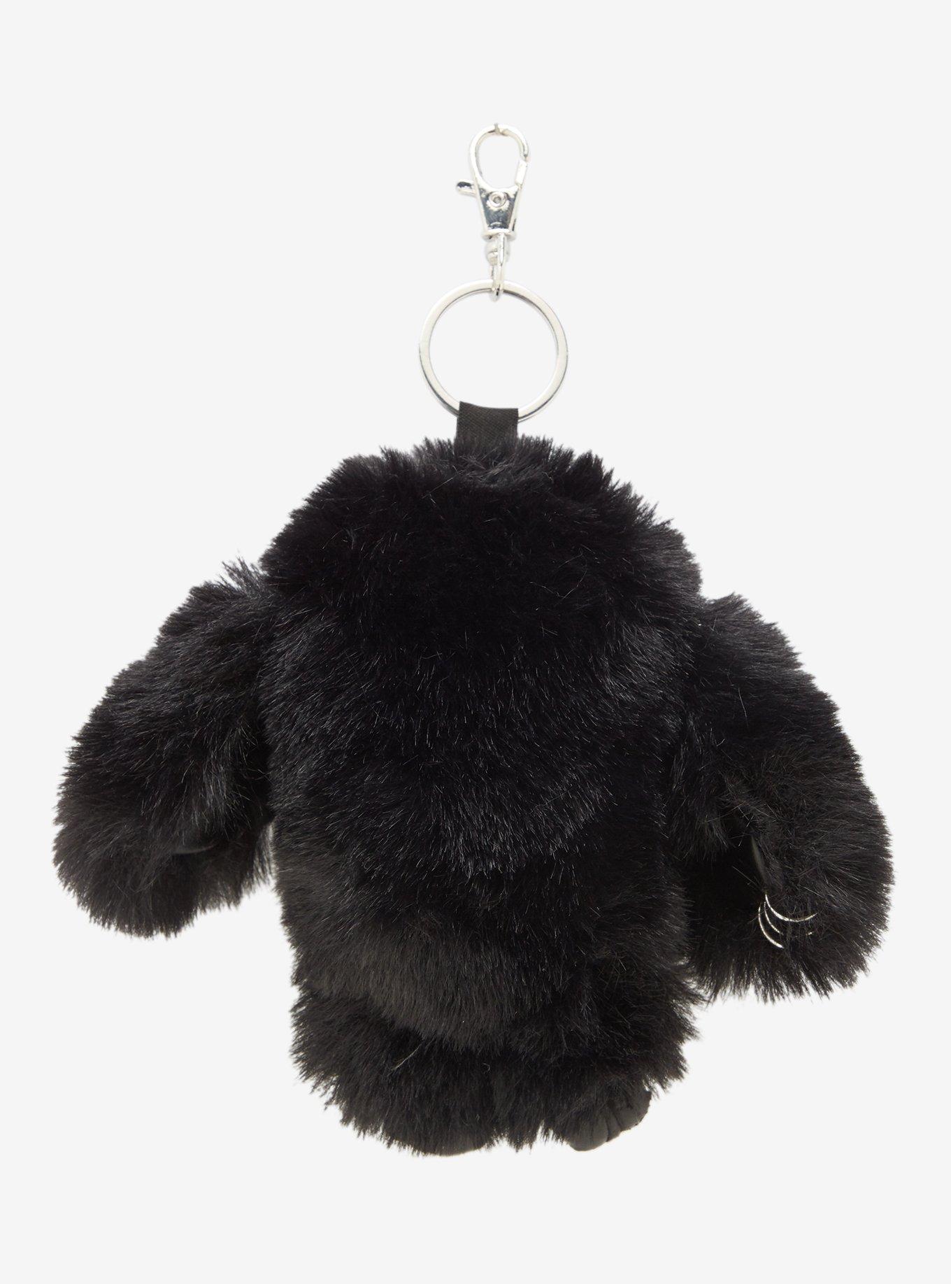 Emo Bunny Plush Bag Charm Hot Topic Exclusive, , hi-res