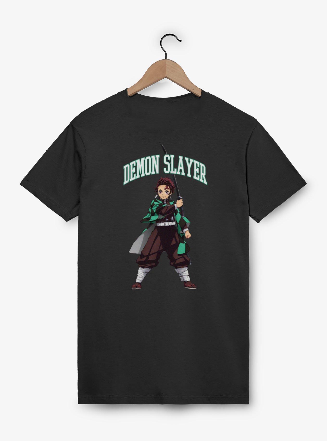 Demon Slayer: Kimetsu No Yaiba Athletic Logo Tanjiro T-Shirt, , hi-res