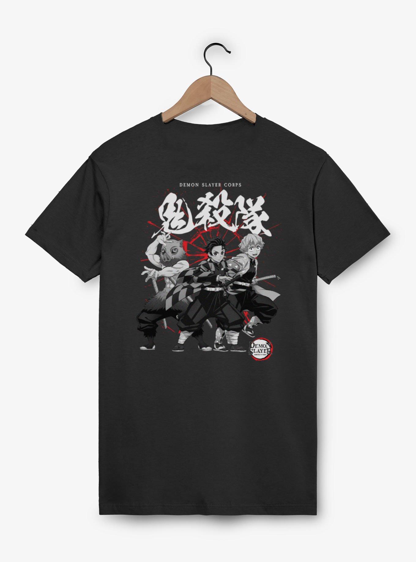 Demon Slayer: Kimetsu No Yaiba Demon Slayer Corps Inosuke, Tanjiro, Zenitsu T-Shirt, , hi-res