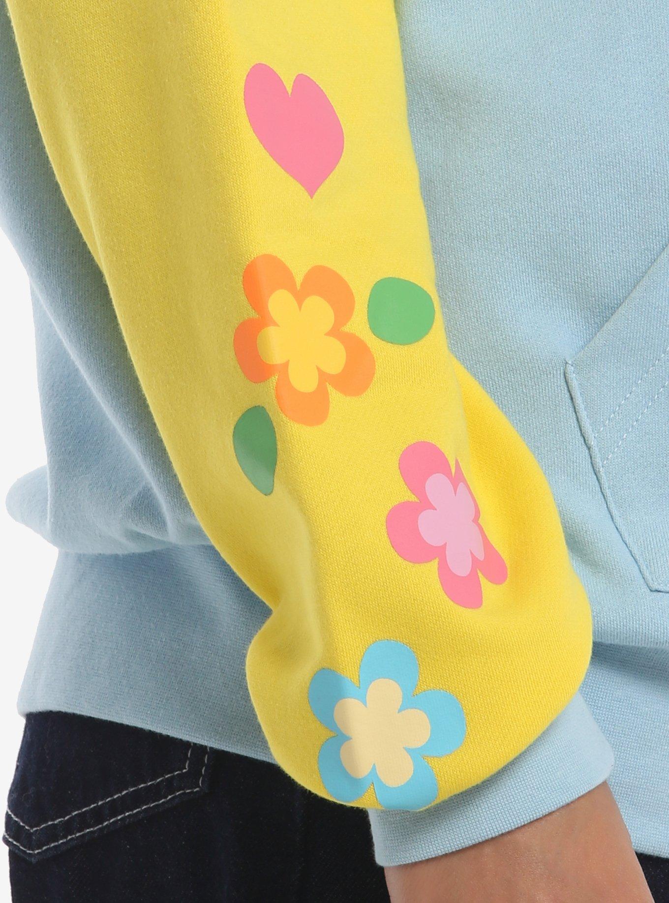 U*SA*HA*NA Color-Block Girls Hoodie, MULTI, alternate - view 5