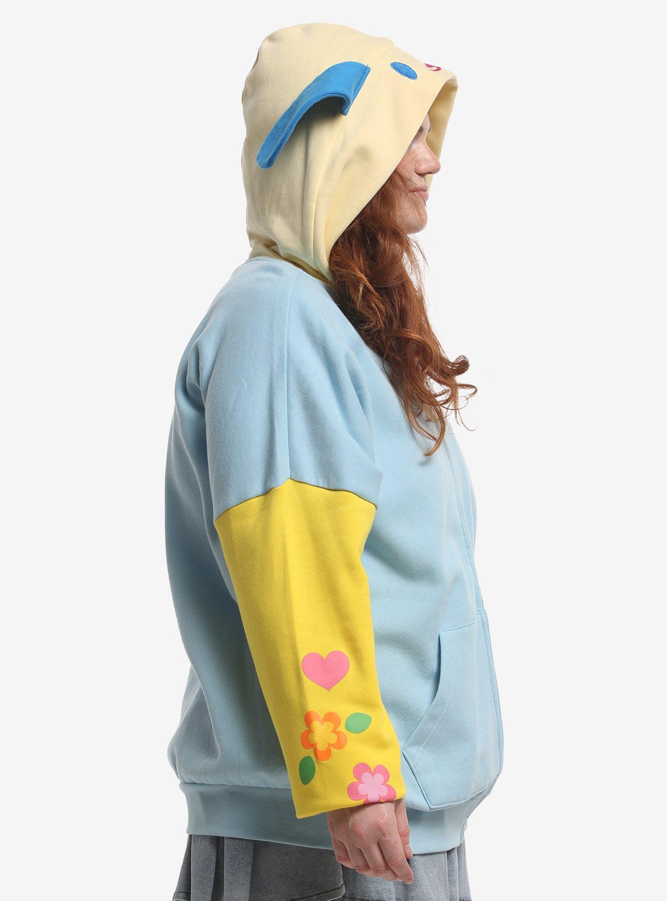 U*SA*HA*NA Color-Block Girls Hoodie Plus Size, MULTI, alternate - view 5