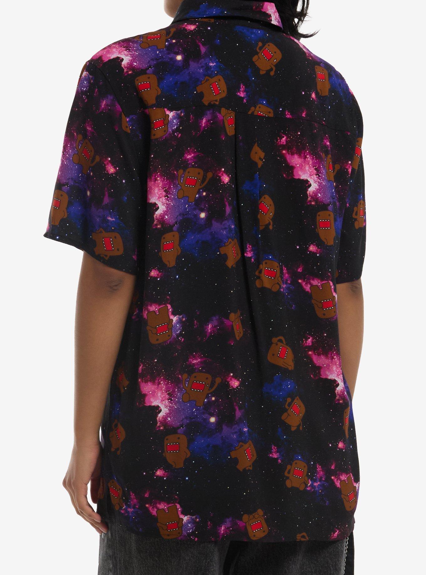 Domo Galaxy Girls Woven Button-Up, MULTI, alternate