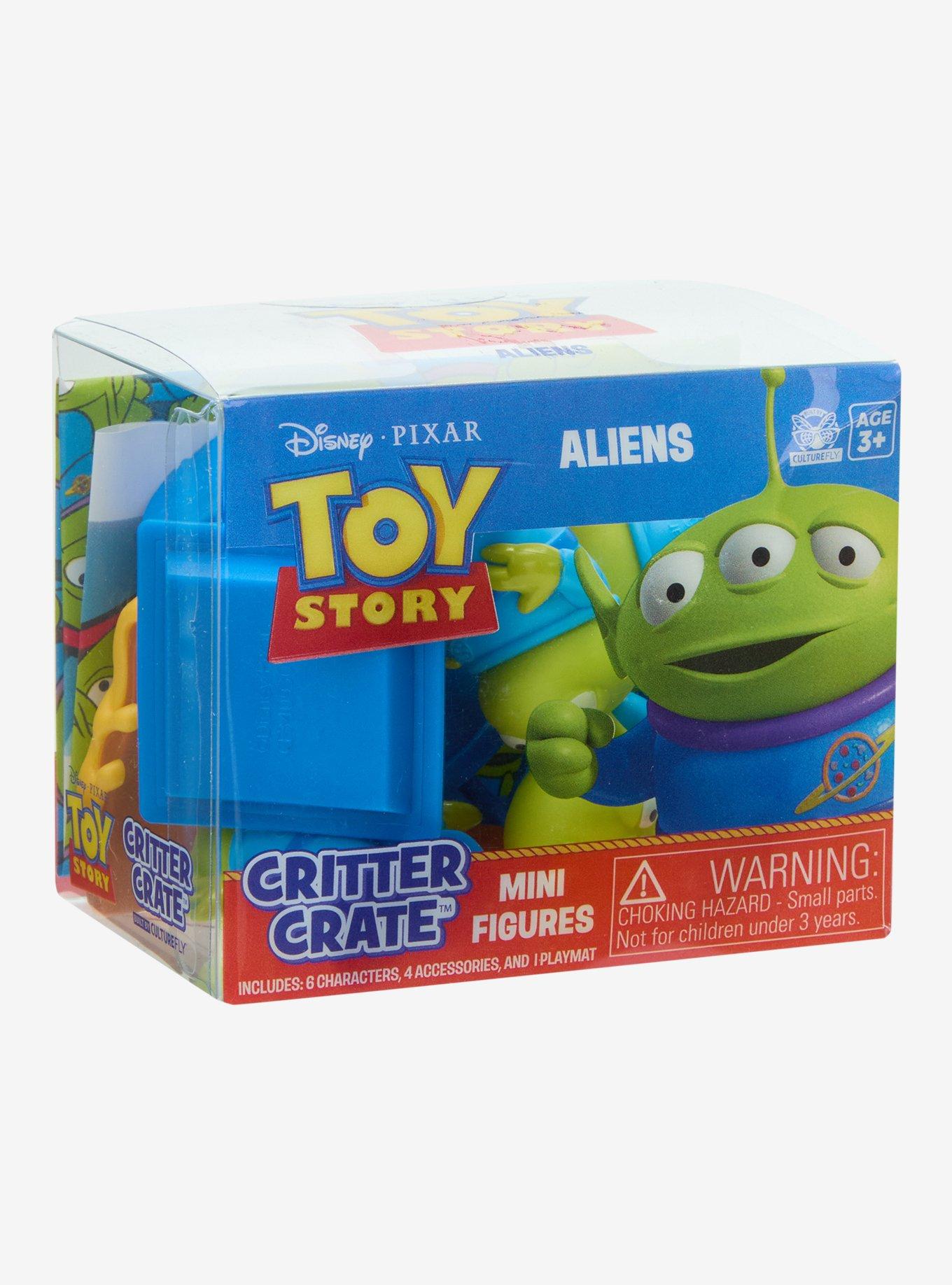 Disney Pixar Toy Story Aliens Critter Crate Mini Figure Set, , alternate