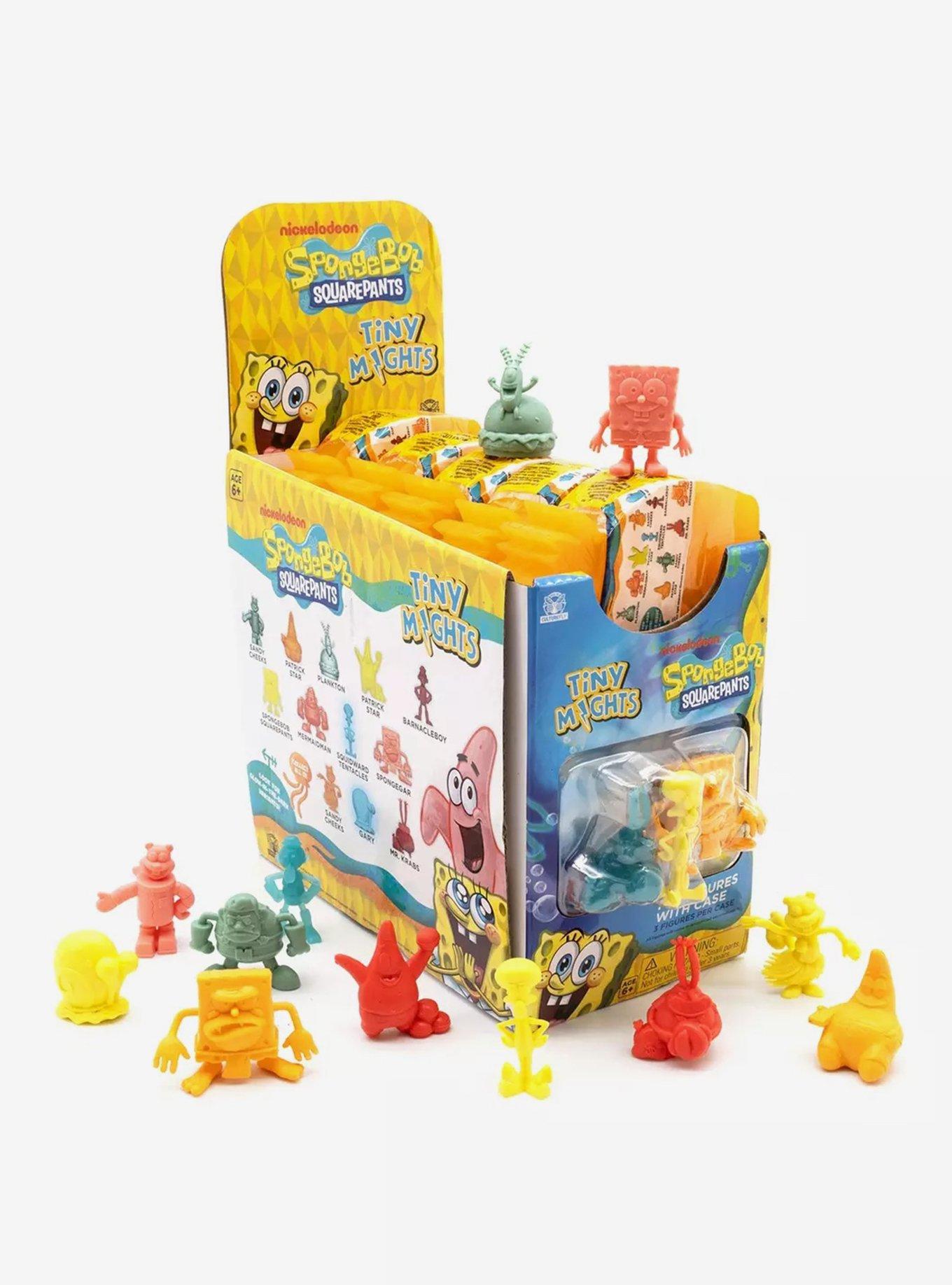 SpongeBob SquarePants Tiny Mights Blind Box Mini Figure Set, , alternate