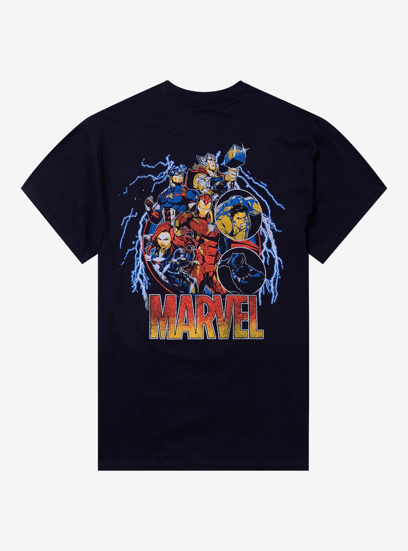 Marvel Avengers Group Pose T-Shirt, , hi-res
