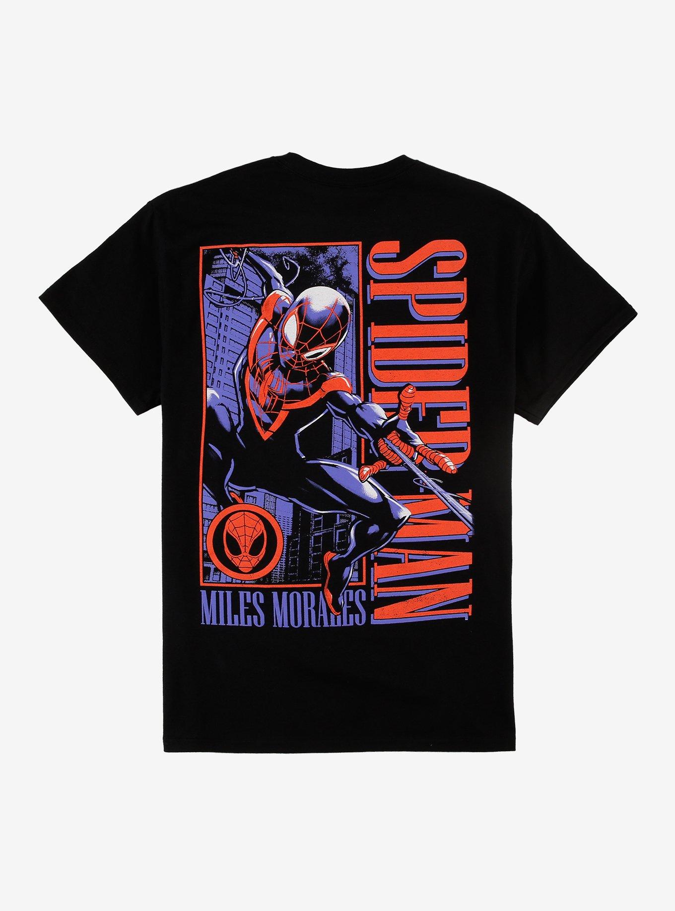 Marvel Spider-Man Miles Morales Mask T-Shirt, , hi-res