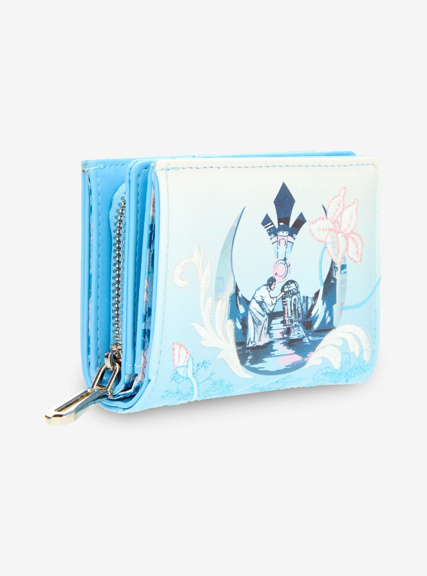 Her Universe Star Wars Leia Floral Mini Wallet Her Universe Exclusive, , hi-res
