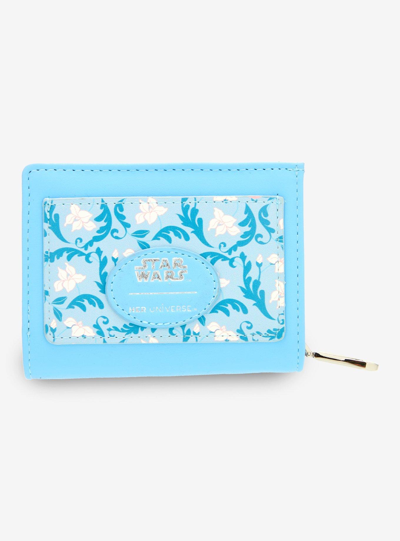 Her Universe Star Wars Leia Floral Mini Wallet Her Universe Exclusive, , alternate - view 3
